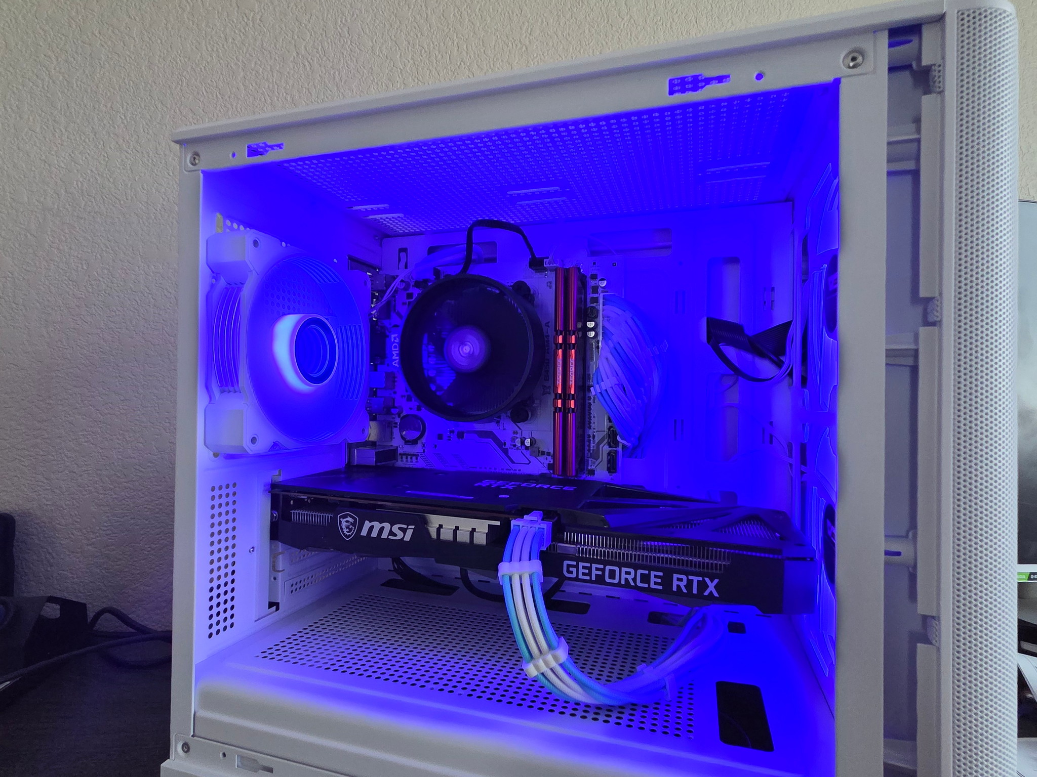 White Budget Gaming PC🤍⛄❄️🤍(3060ti)