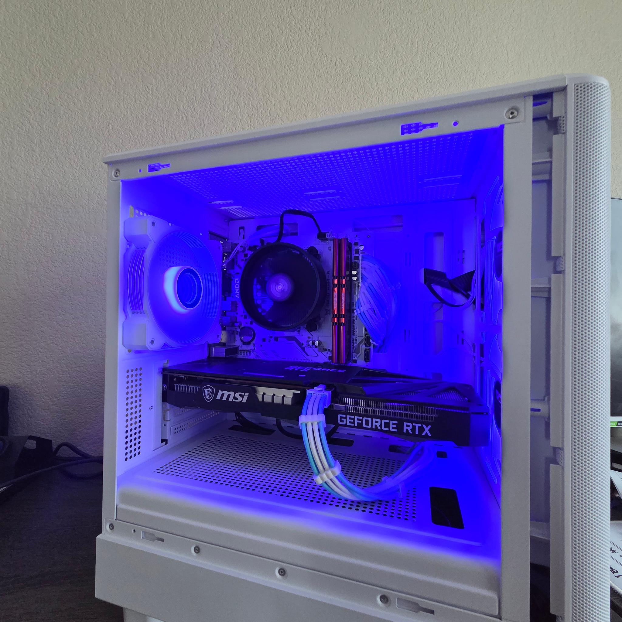 White Budget Gaming PC🤍⛄❄️🤍(3060ti)
