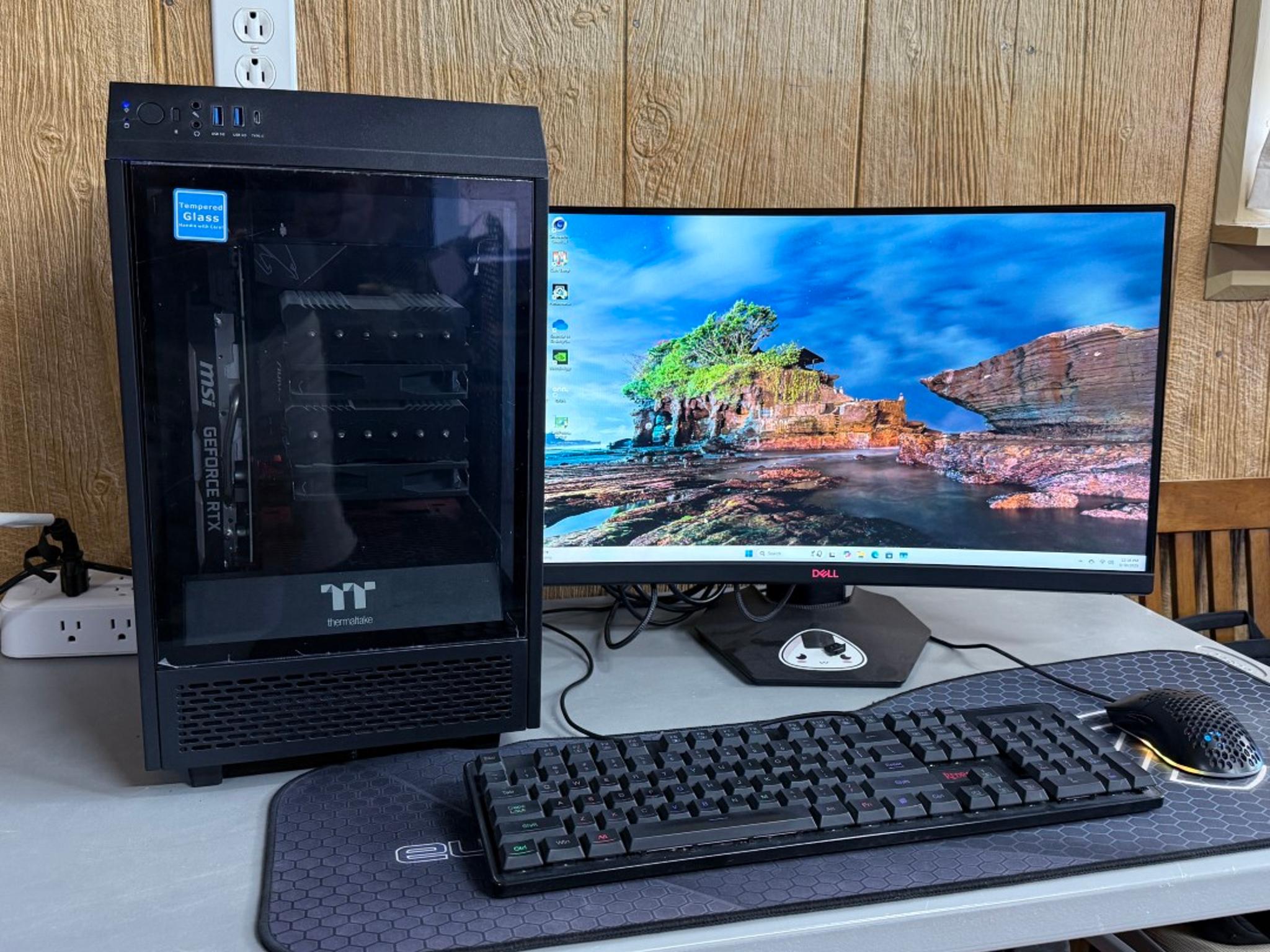 Thermaltake Tower 100 Showcase PC - 11700K, 64GB, RTX 2060 12gb, 2TB NVME, Ready to Work or Game!