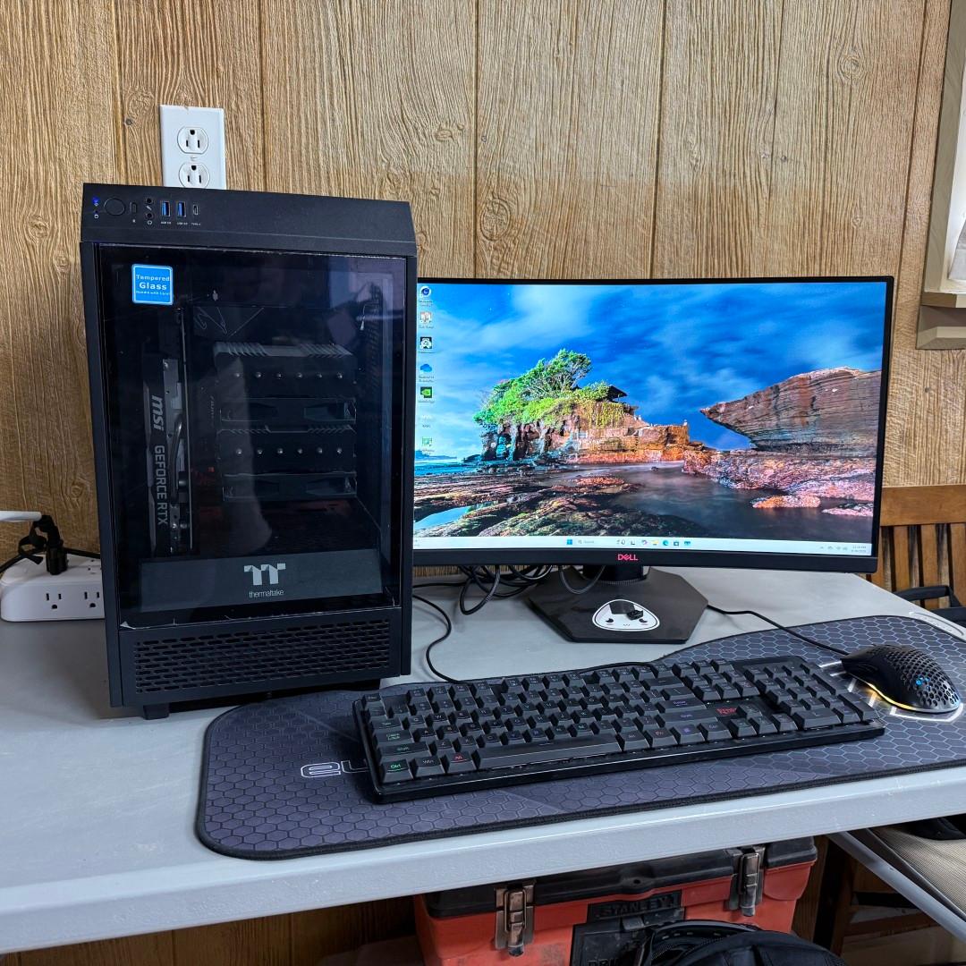 Thermaltake Tower 100 Showcase PC - 11700K, 64GB, RTX 2060 12gb, 2TB NVME, Ready to Work or Game!
