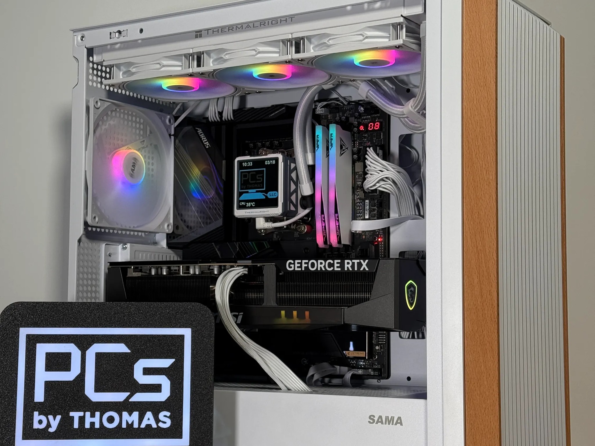 RTX 5090 Workstation/Gaming PC Ryzen 9950x3D 96GB DDR5 4TB NVME
