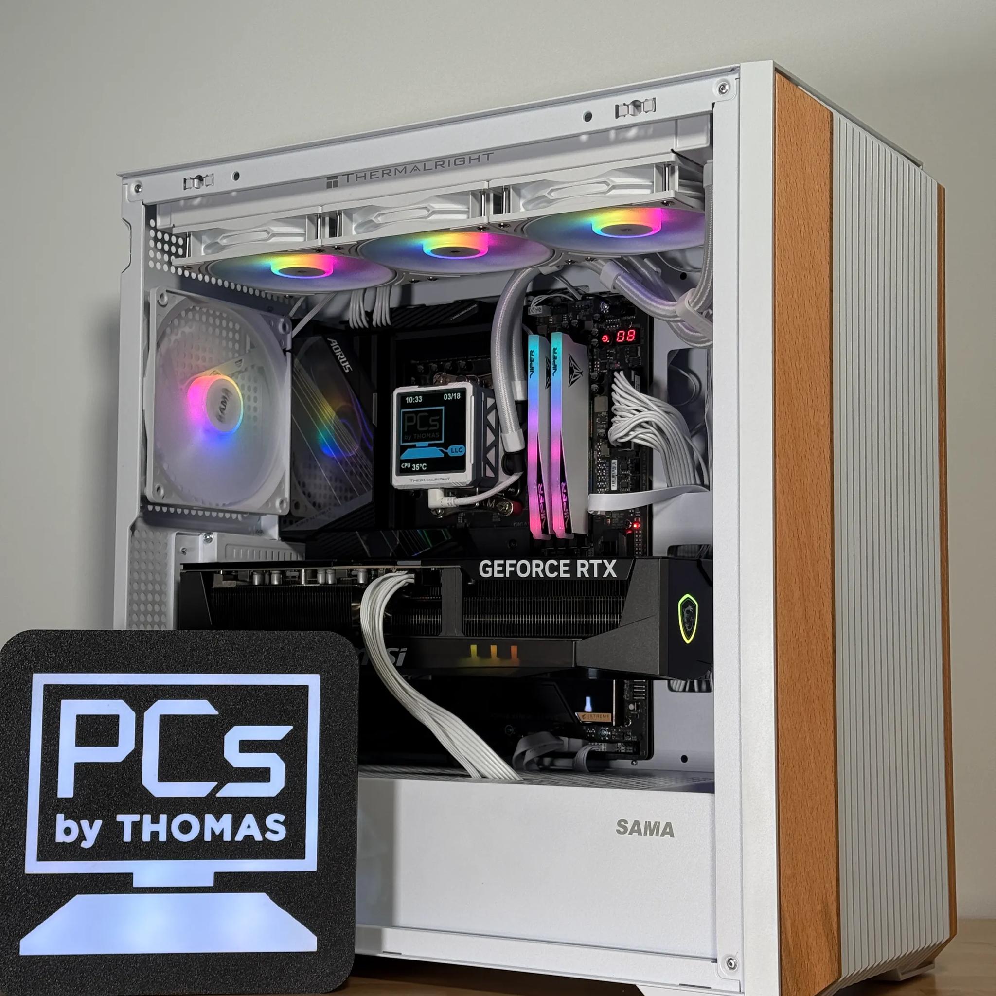 RTX 5090 Workstation/Gaming PC Ryzen 9950x3D 96GB DDR5 4TB NVME