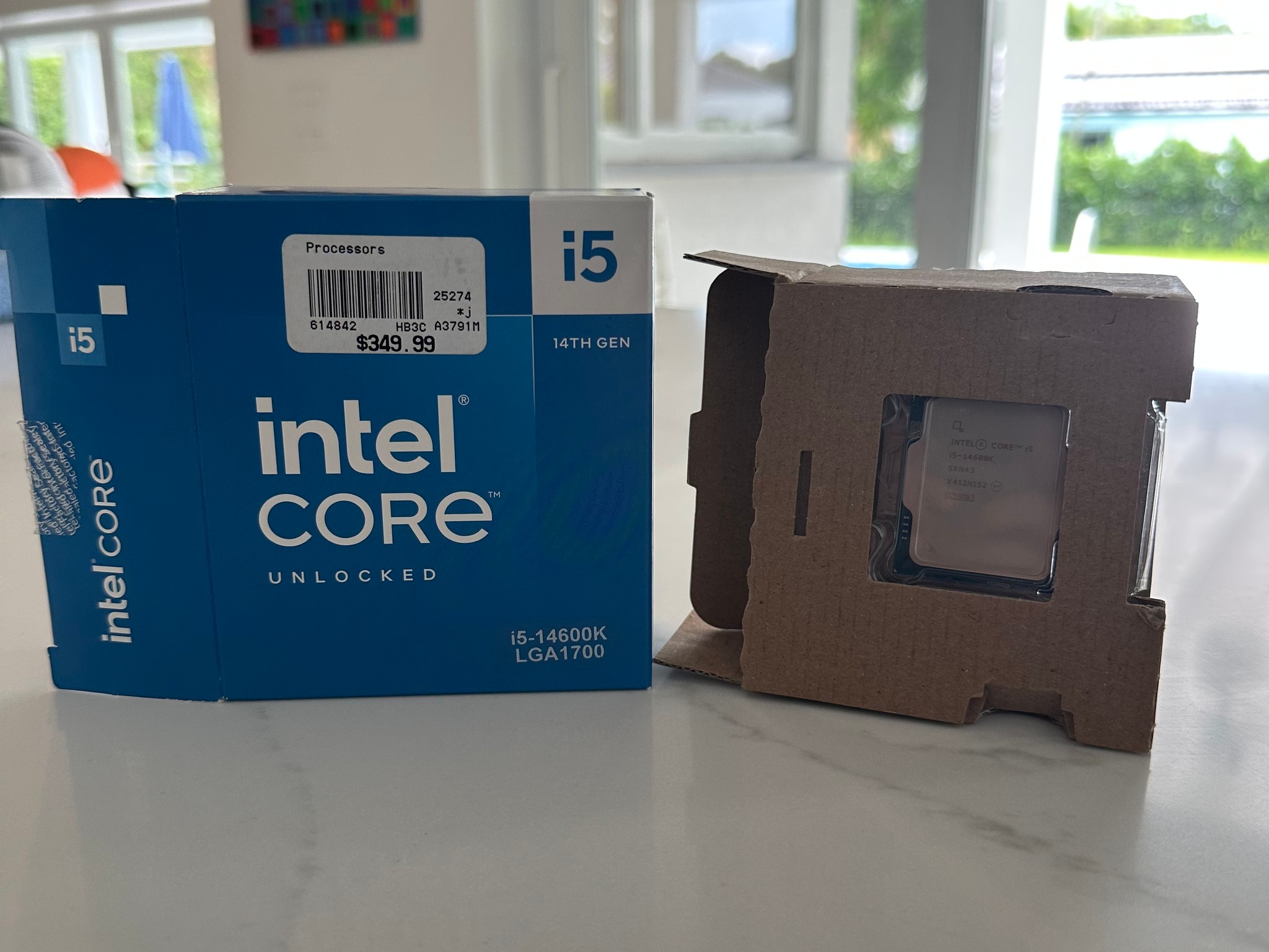 Intel Core i5-14600K LGA1700 CPU - Used Once, Like New