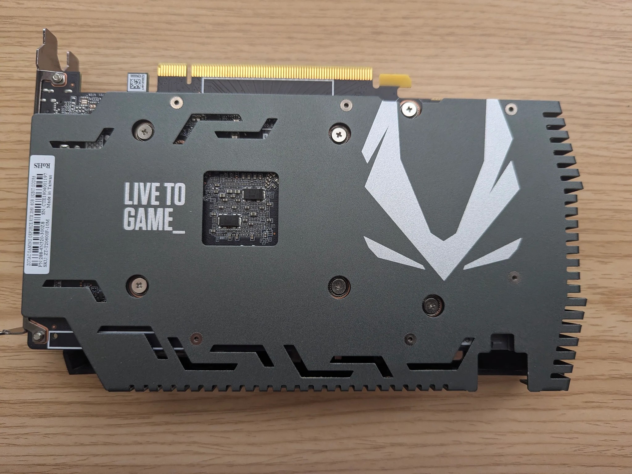ZOTAC NVIDIA GeForce RTX 2060 AMP 6GB GDDR6