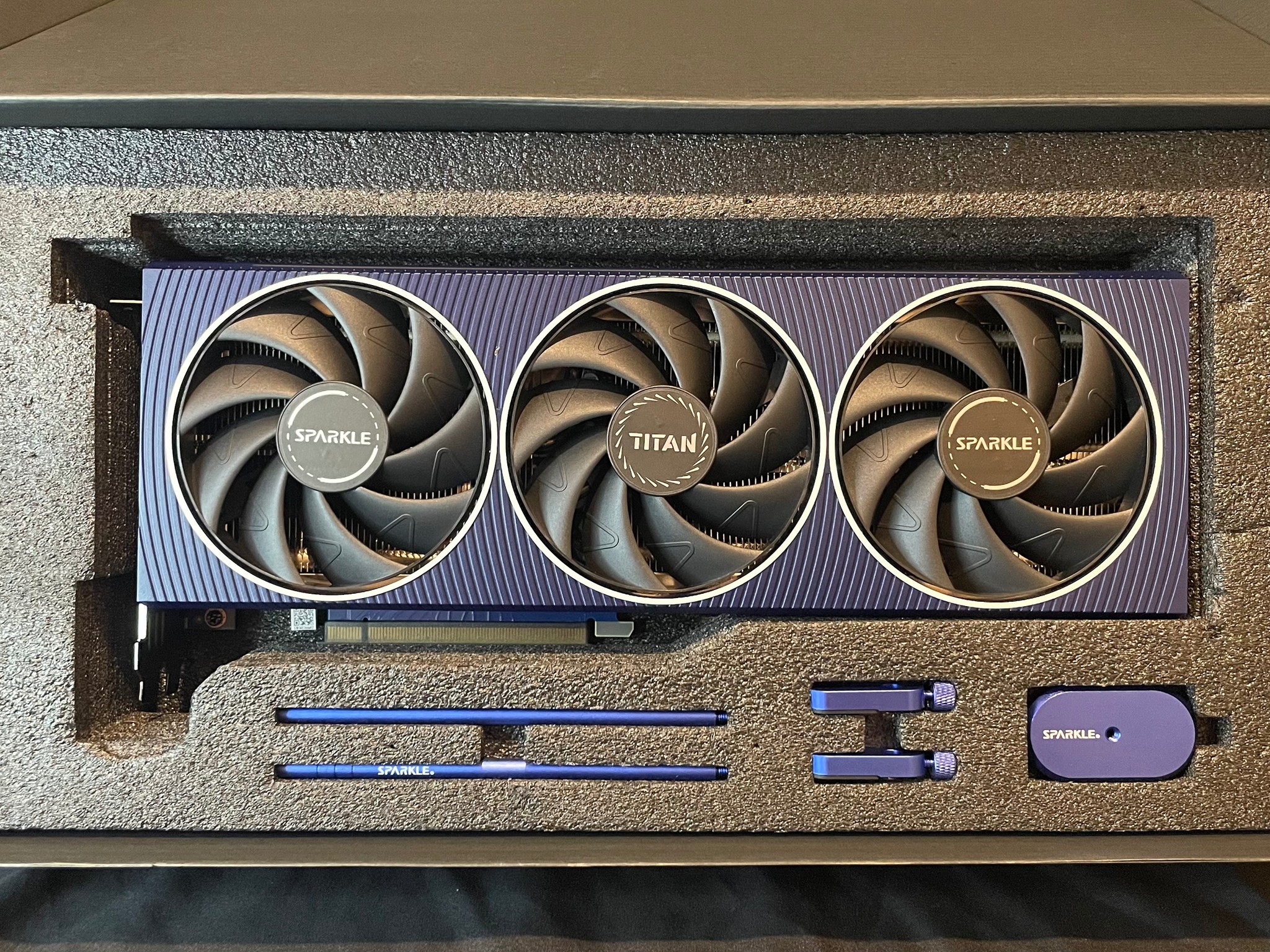 New Sparkle Intel Arc a750 Titan OC Edition