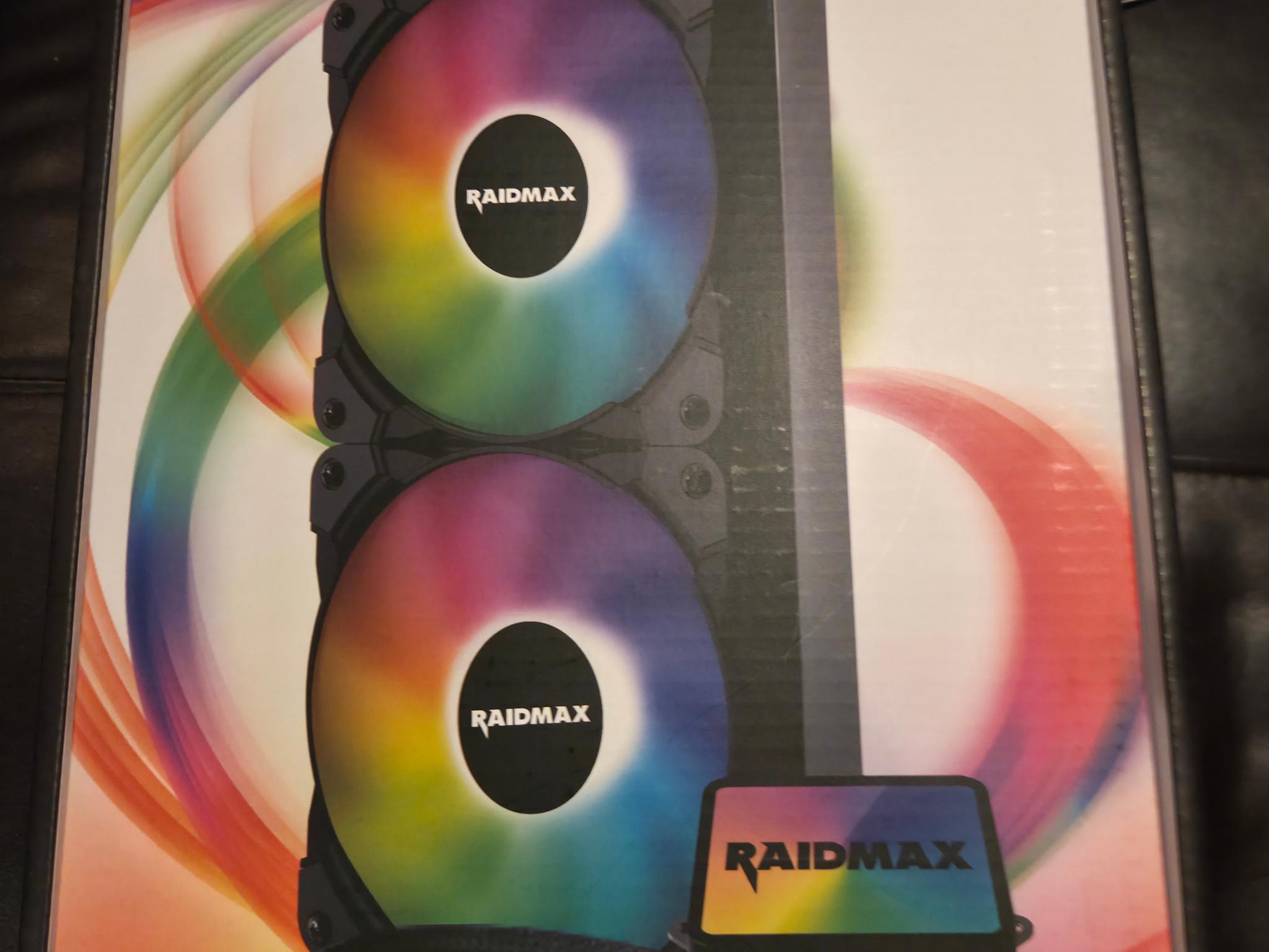 RAIDMAX TORNADO LC240 AIO COOLER! ARGB 240MM AIO CPU COOLER!