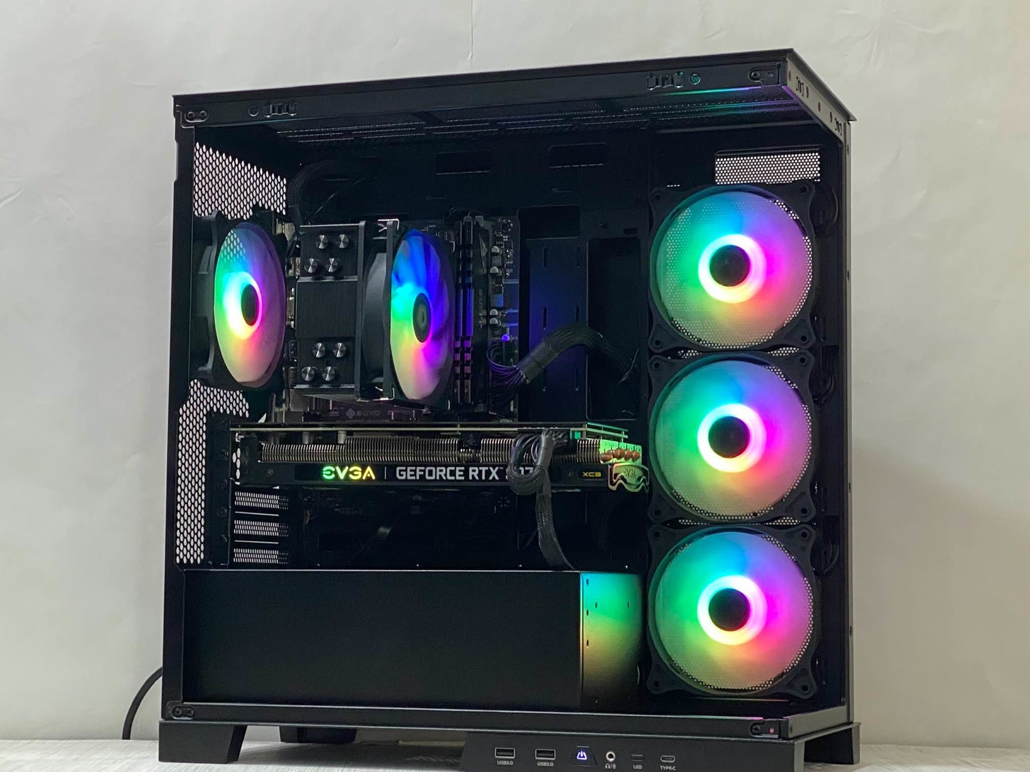 RTX 3070, Ryzen 5 5600, 32GB DDR4, 1TB NVMe SSD, WiFi - Gaming PC w/ Windows Activated