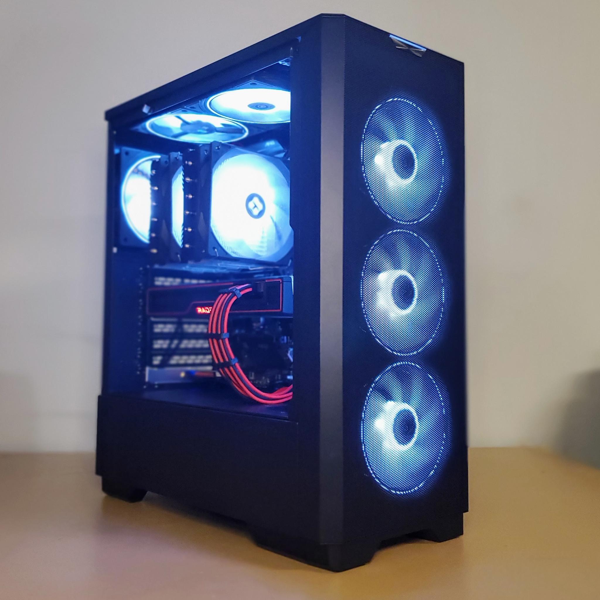 Radeon Rx 6700XT|Ryzen 5 5600x Team Red Mid-Range Gamer WiFi Edition