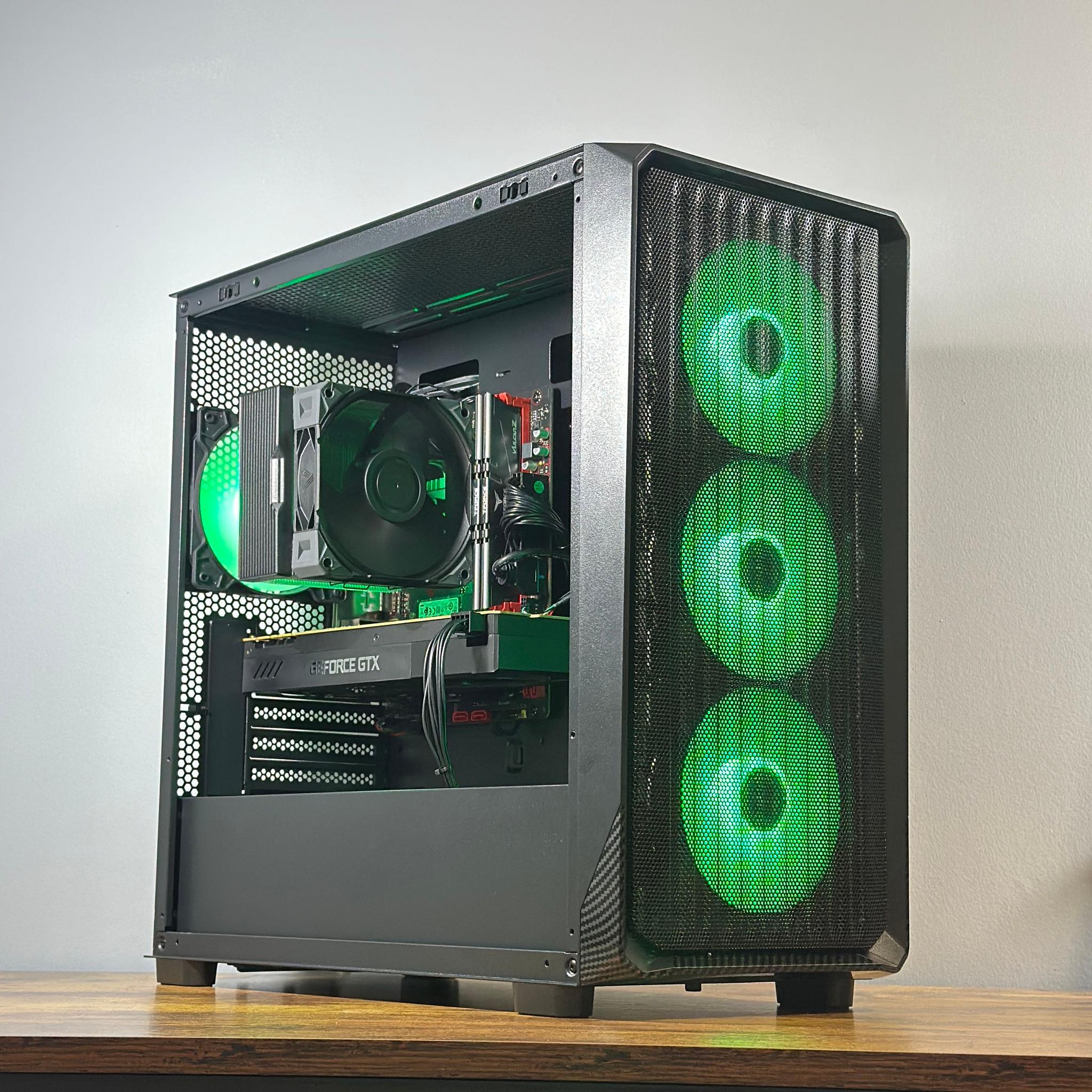 GTX 1070 8GB | Ryzen 5 4500 | 16GB DDR4 | 512GB SSD | Win11 | WIFI| 1080P Custom Gaming PC