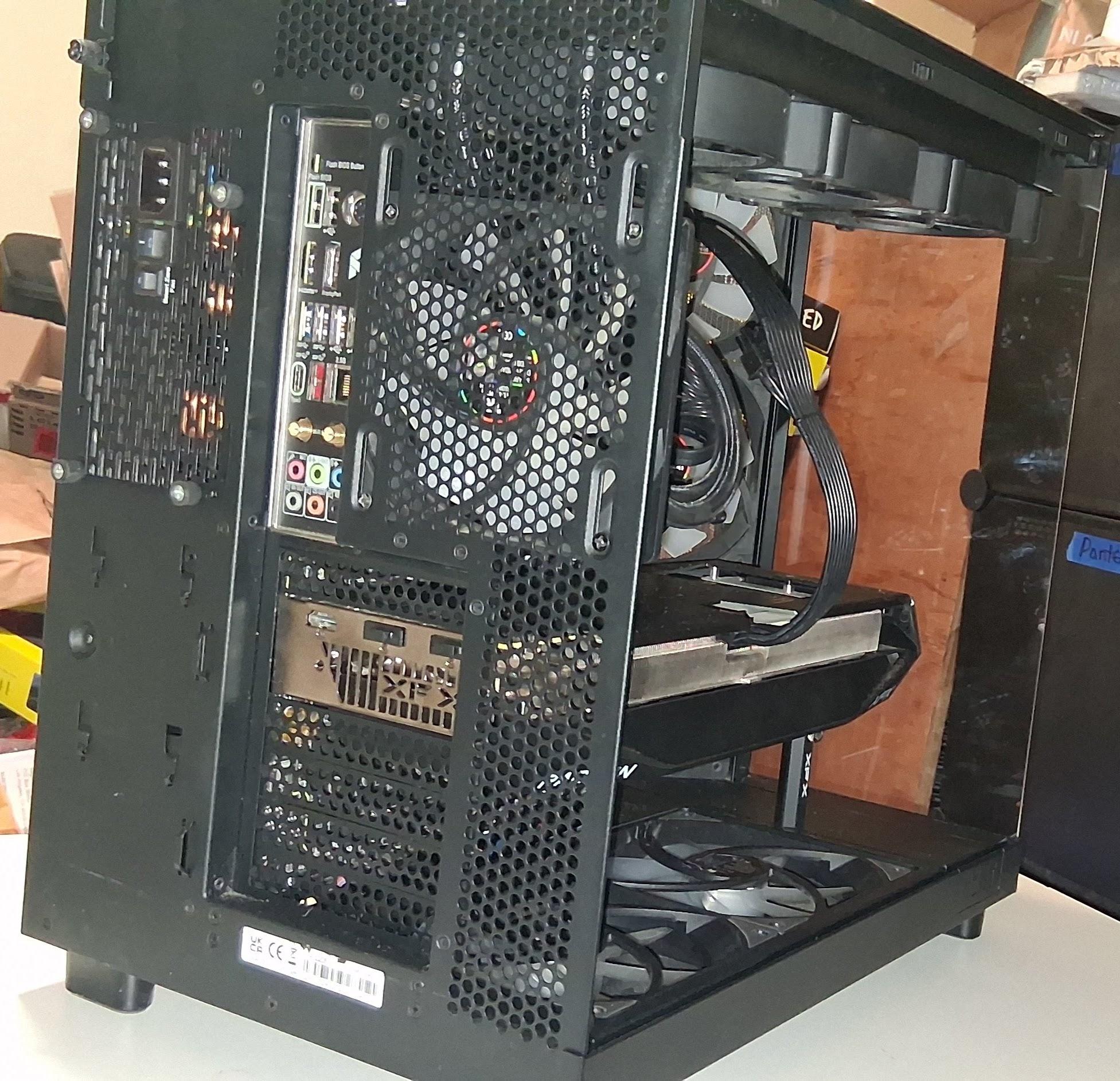 Custom Gaming PC – RX 9060 XT 16GB – i7-12700K – Liquid Cooled – Tested