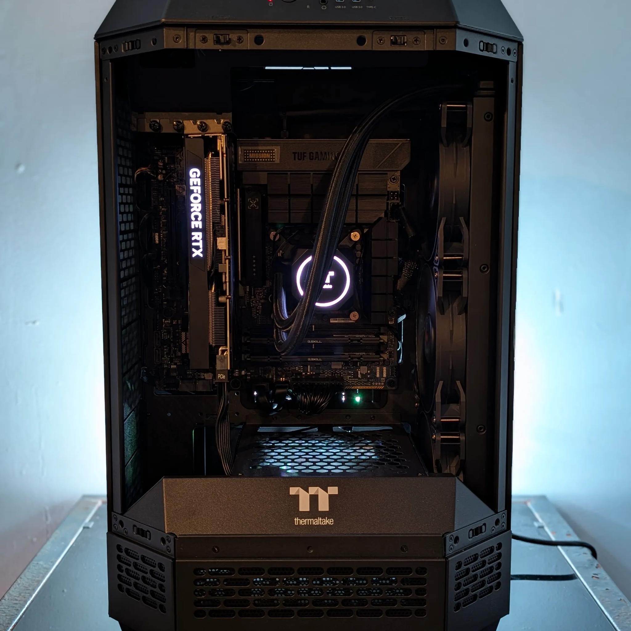 I5 13600KF | RTX 4060ti | 32gb Ram | BLACKOUT GAMING PC!