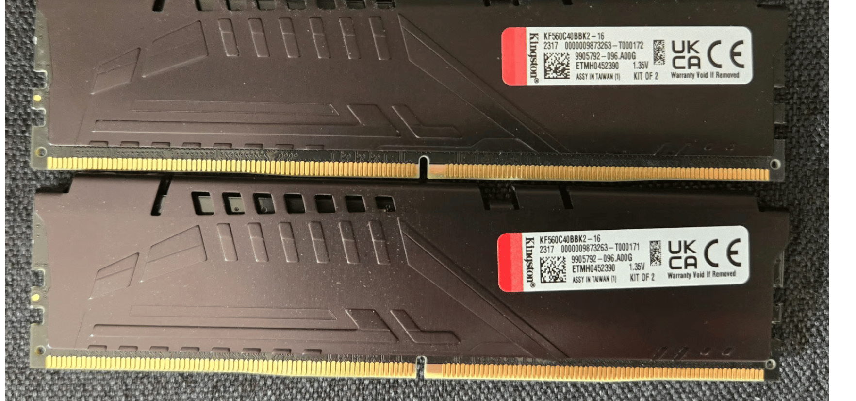 Kingston FURY Beast 16g (2x8gb) DDR5 6000mhz DRAM