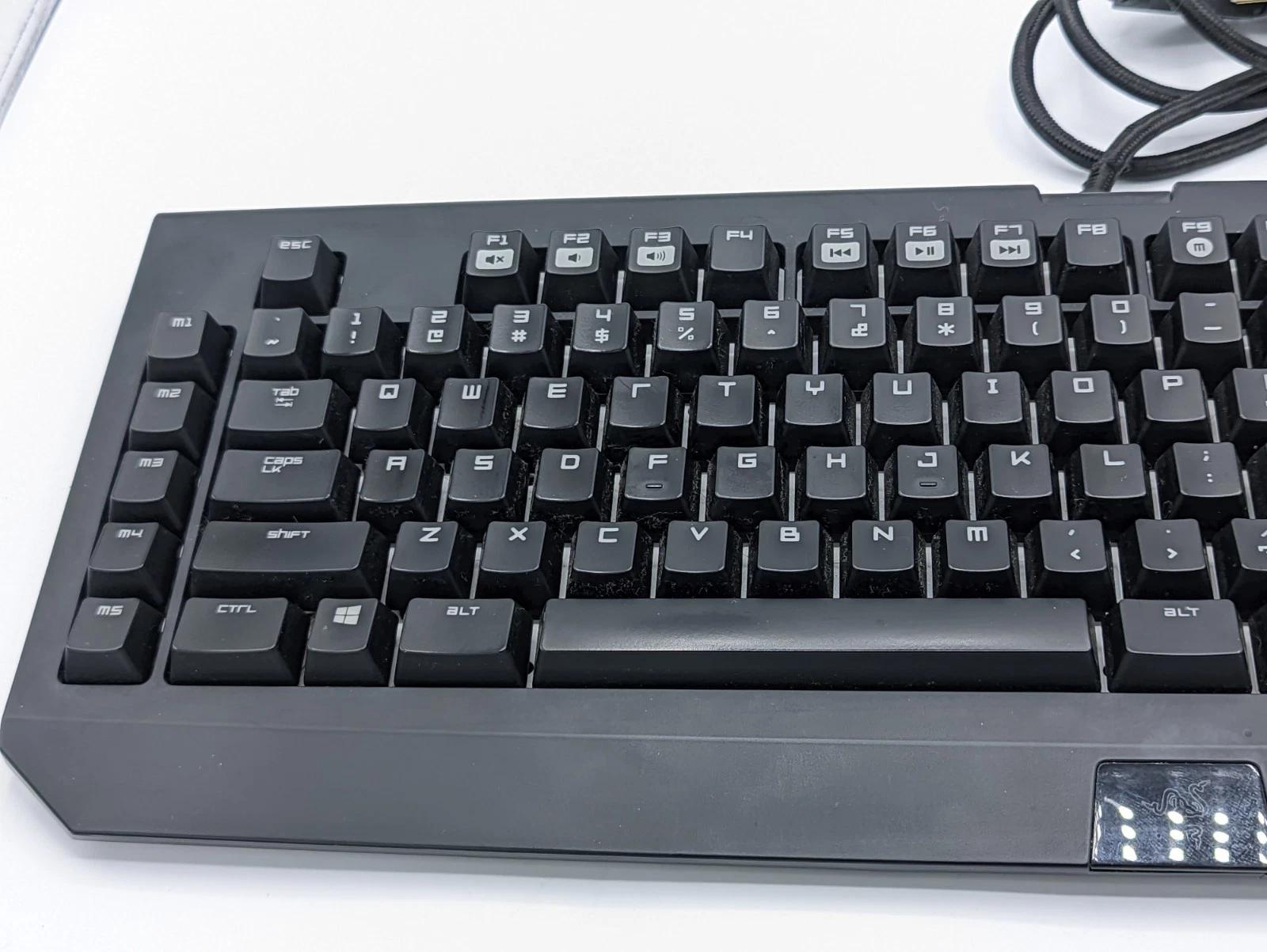 Razer BlackWidow Chroma USB Mechanical RGB Gaming Keyboard RZ03-0122 - Tested