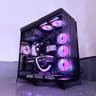 ⚫️"Obsidian Flux"🌈| 4K Gaming + AI Workstation | RTX 5080 | i9 12900K | 64 DDR5 | 10TB Storage