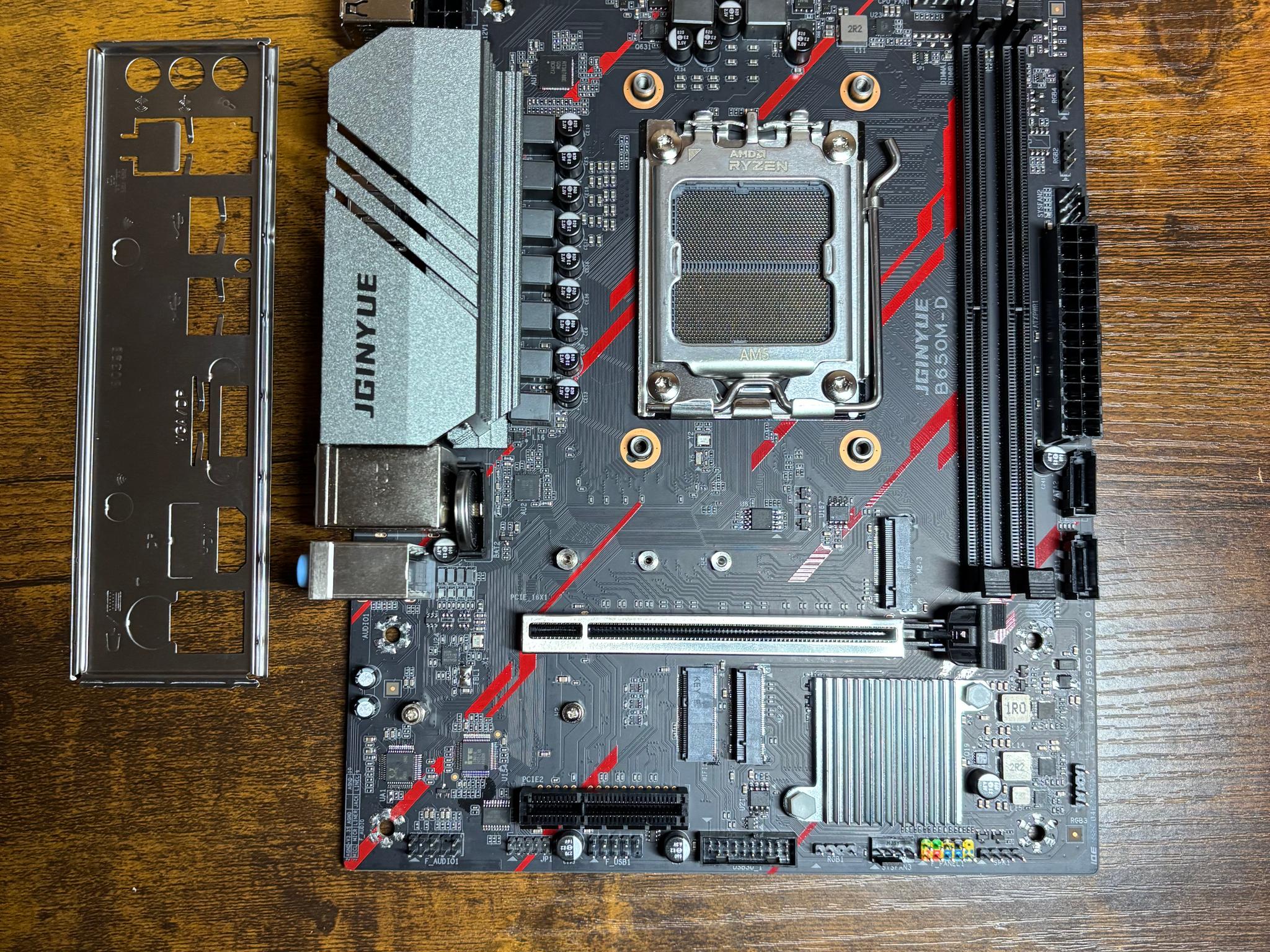 JGINYUE B650M-D AM5 MOTHERBOARD
