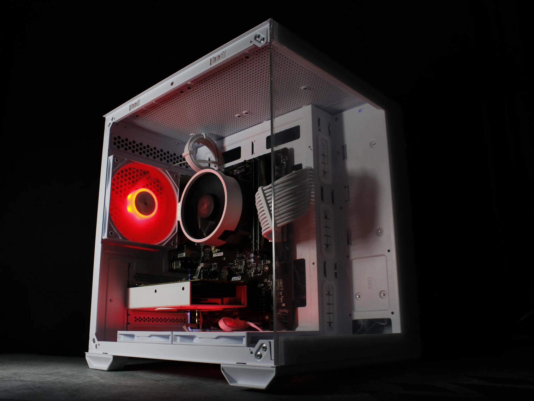🤍 White Gaming PC [Ryzen 7] [GTX 1650] [16GB RAM]