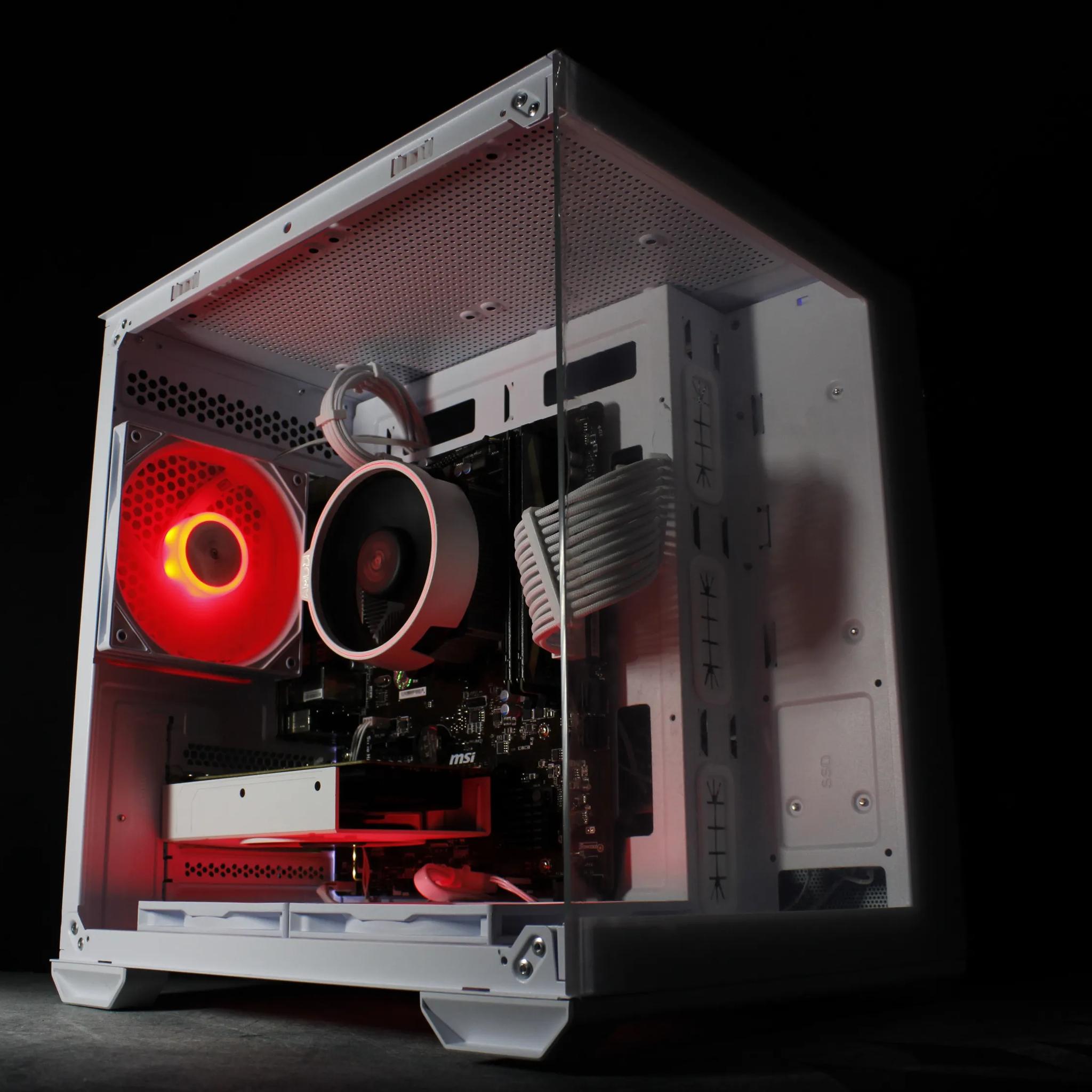 🤍 White Gaming PC [Ryzen 7] [GTX 1650] [16GB RAM]