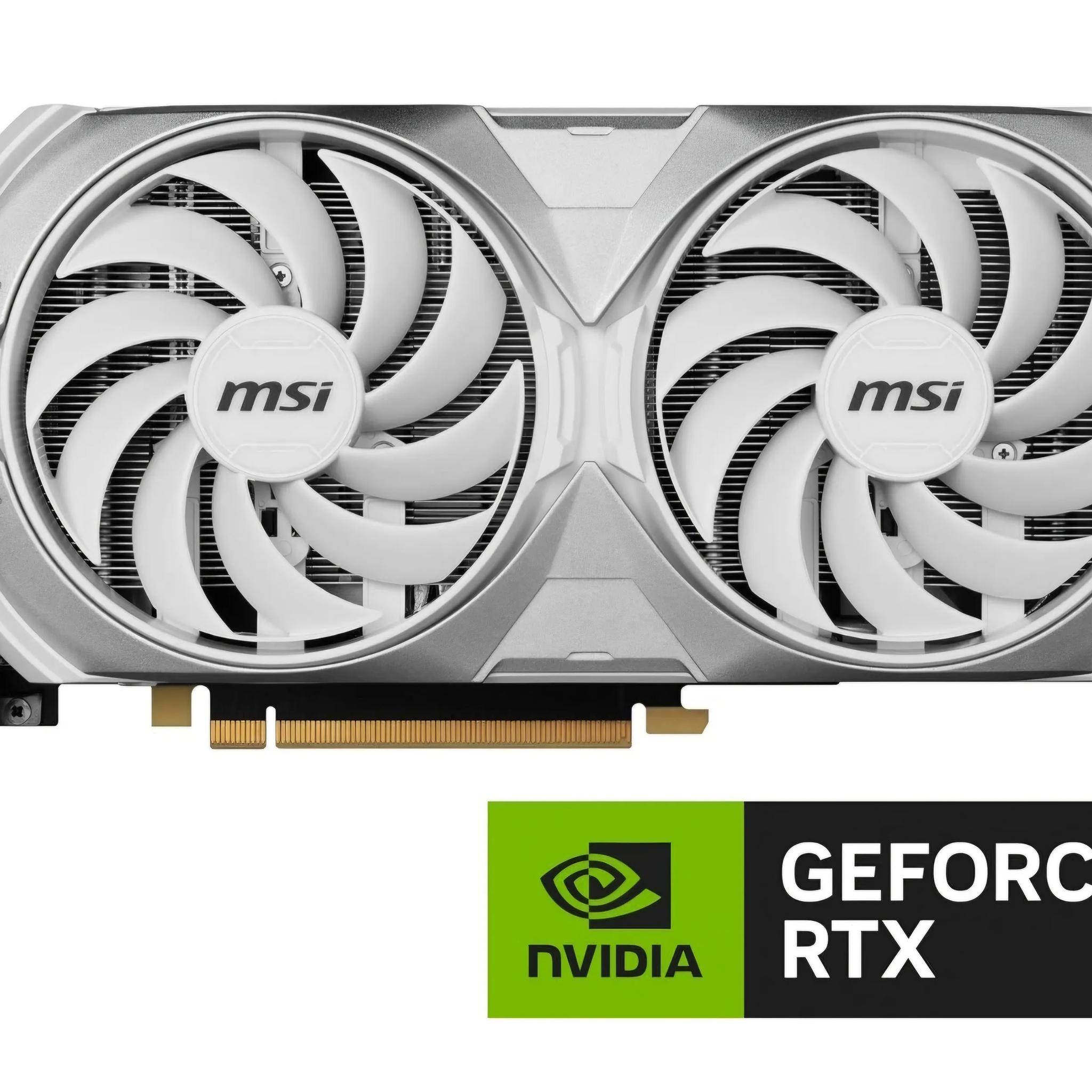 RTX 4070 Super 12G Ventus 2X White OC Graphics Card