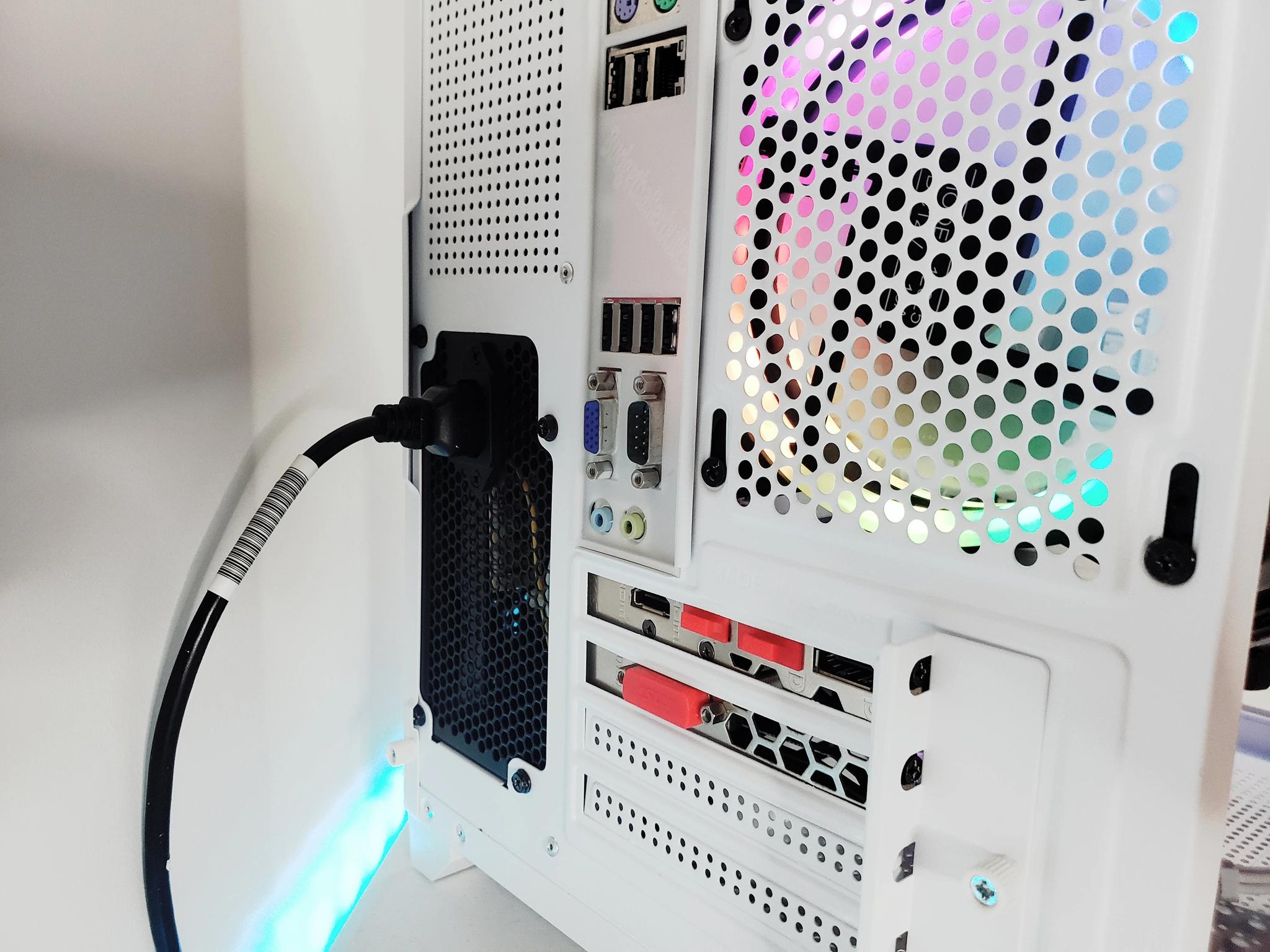 i7 Value Gaming PC | ⚙️RX580 | All White✨ |