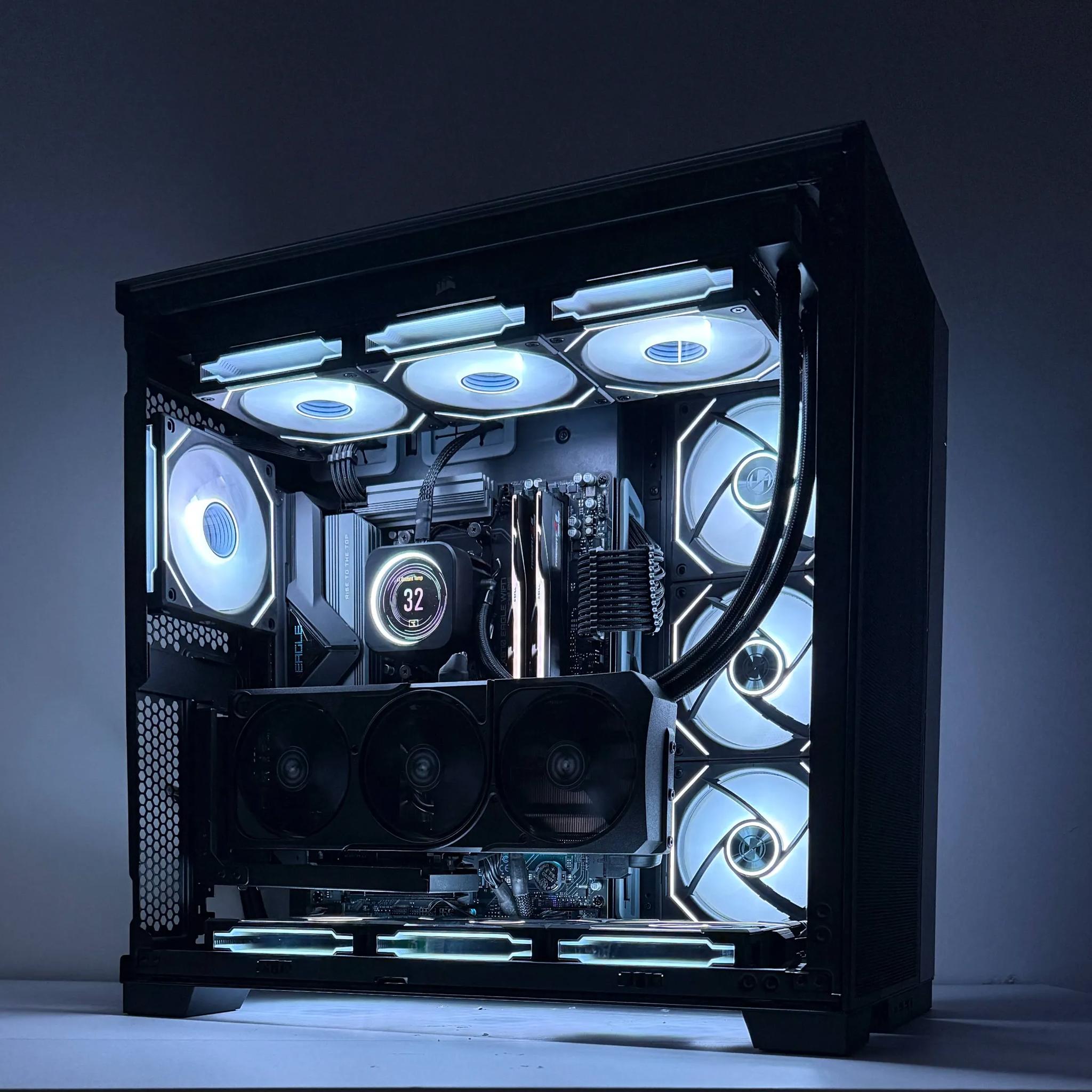 🧊ICEVEIL🧊    | 4k Streaming PC | Ryzen 7 9800X3D | MSI RTX 5070 Ti | 64GB DDR5 6000MHz