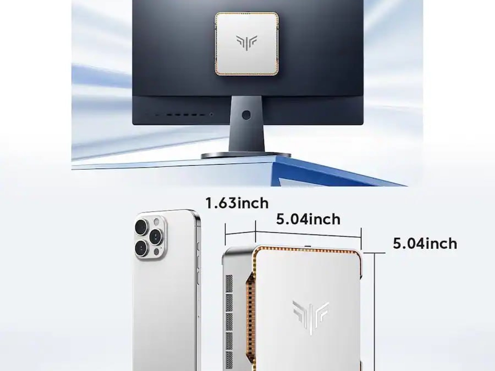 💠 KAMRUI 4K Mini PC | AMD Ryzen Embedded R2544 | 8 GB DDR4 SODIMM | 256 GB M.2 SSD