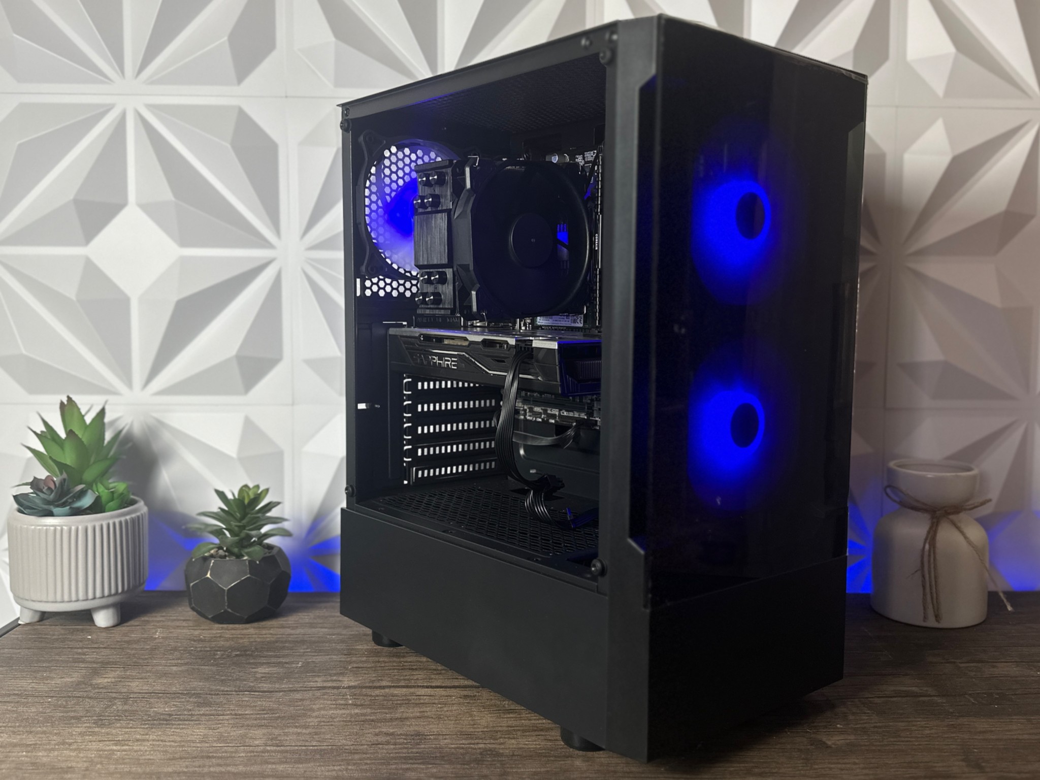 🤖GAMING PC🟣 | 1080P | i5 7600 | RX580 8GB | 16GB DDR4 | 512GB M.2 SSD | FULL ARGB! |