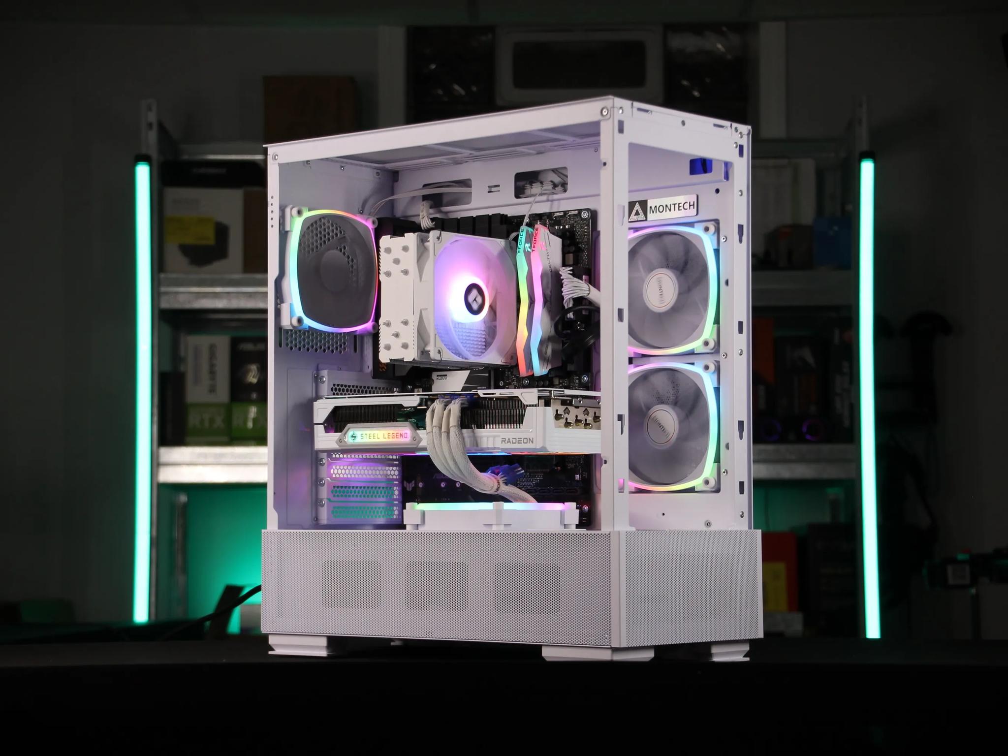 𝑪𝑹𝑬𝑺𝑻 // Ryzen 7 7700X, RX 9070 // Upper Mid-Range Gaming PC