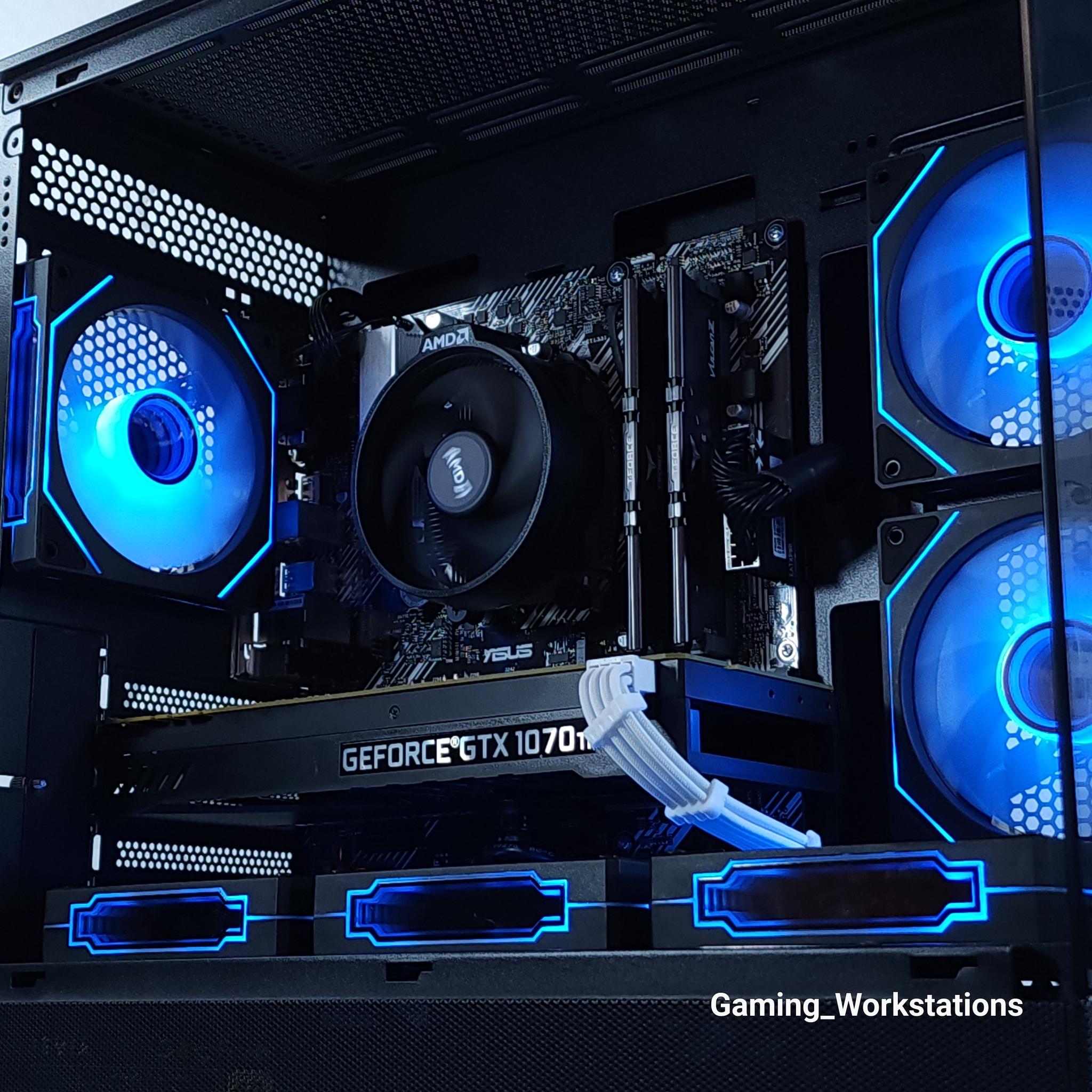💙GTX 1070Ti ● Ryzen 3 4100 ● 1080p Gaming Computer