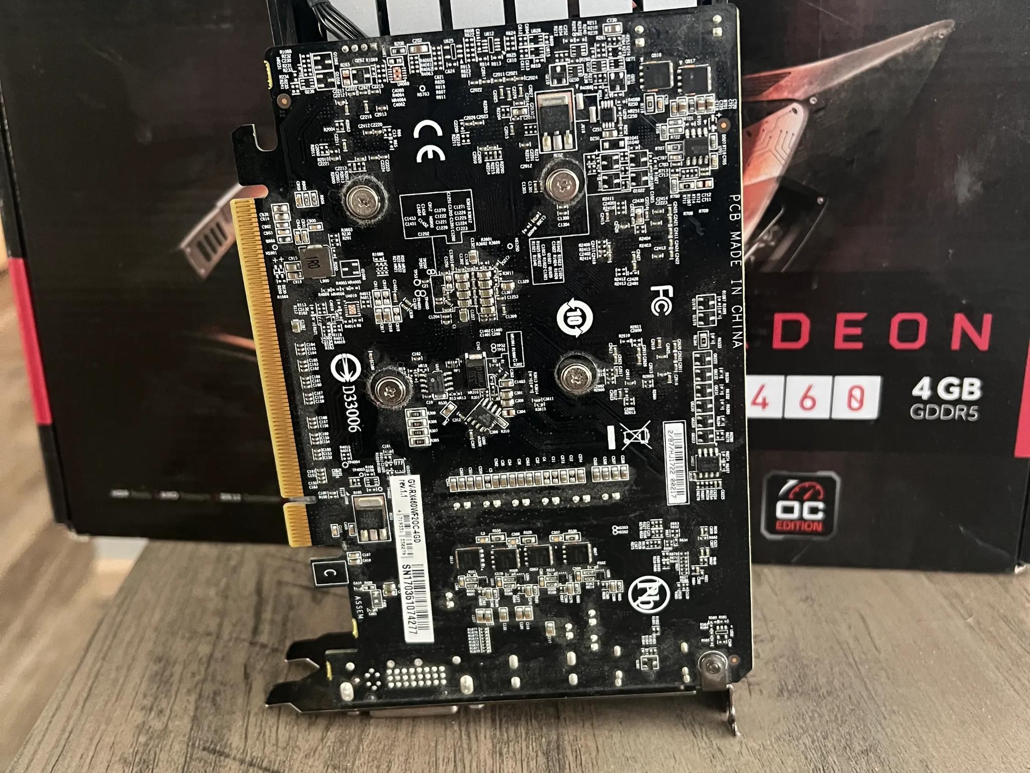 Gigabyte Radeon RX460 4GB