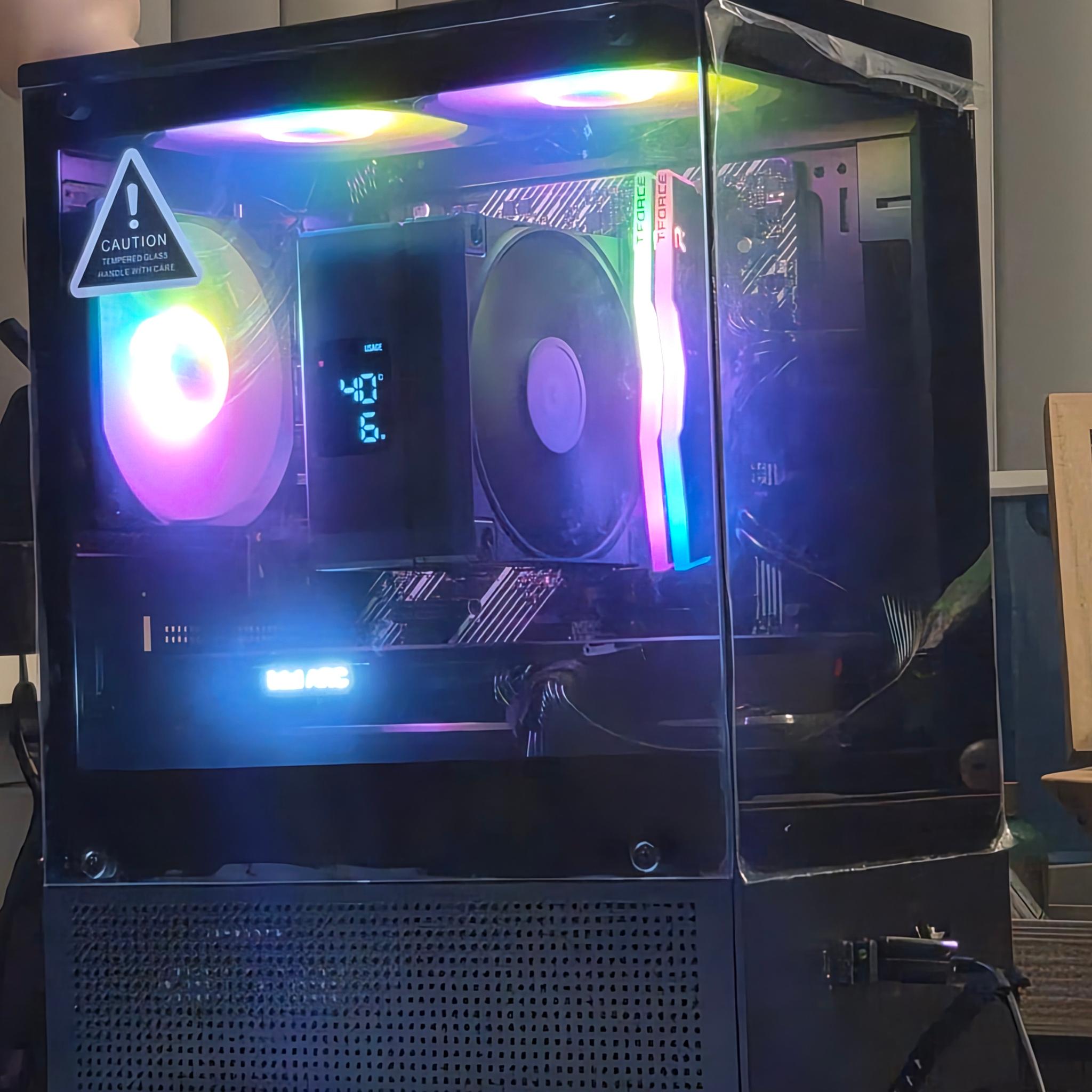 Arc A750 Custom Gaming PC - Ryzen 5 5500, 16GB RAM