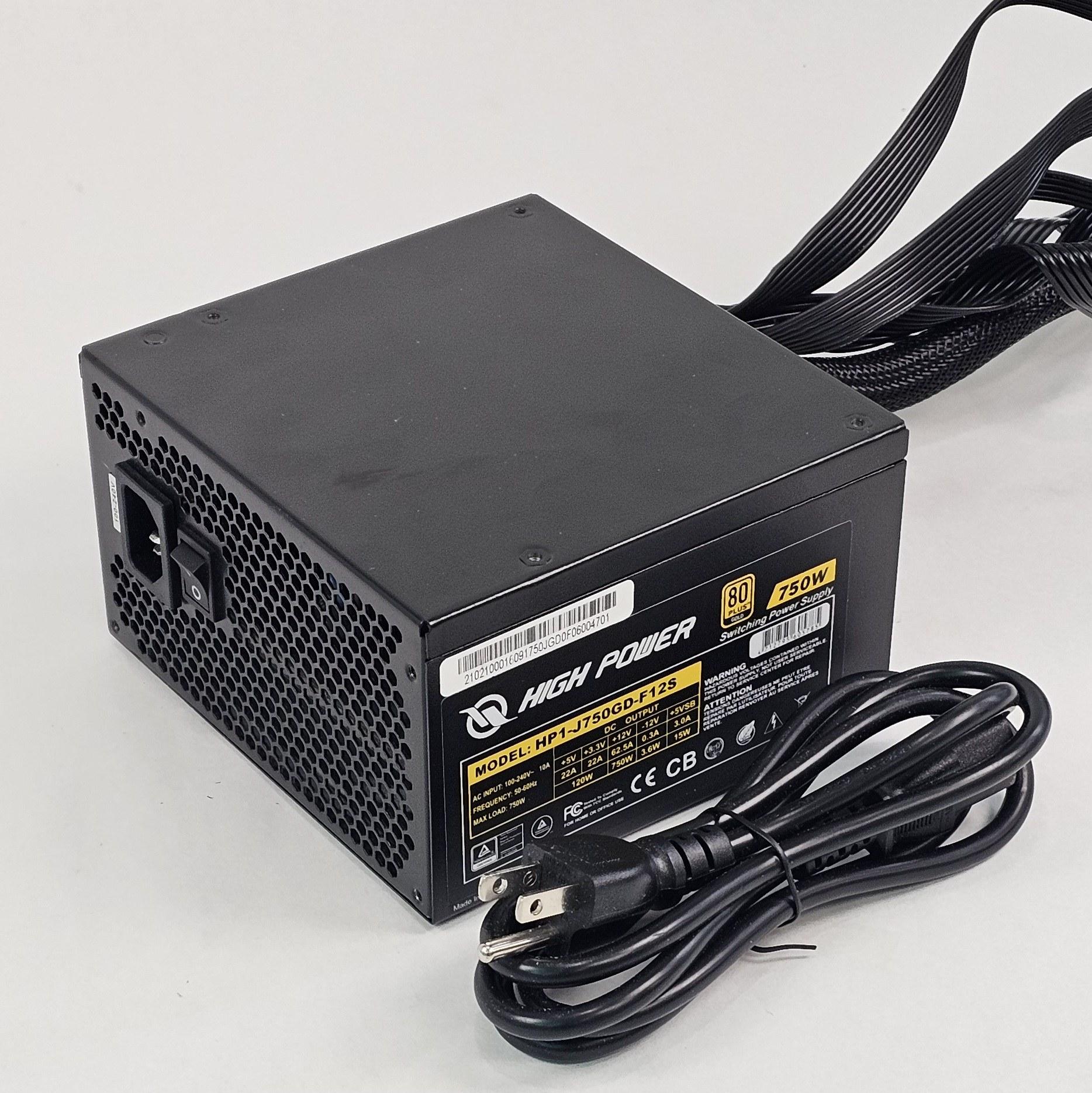 750 Watt PSU High Power HP1-J750GD-F12S Power Supply