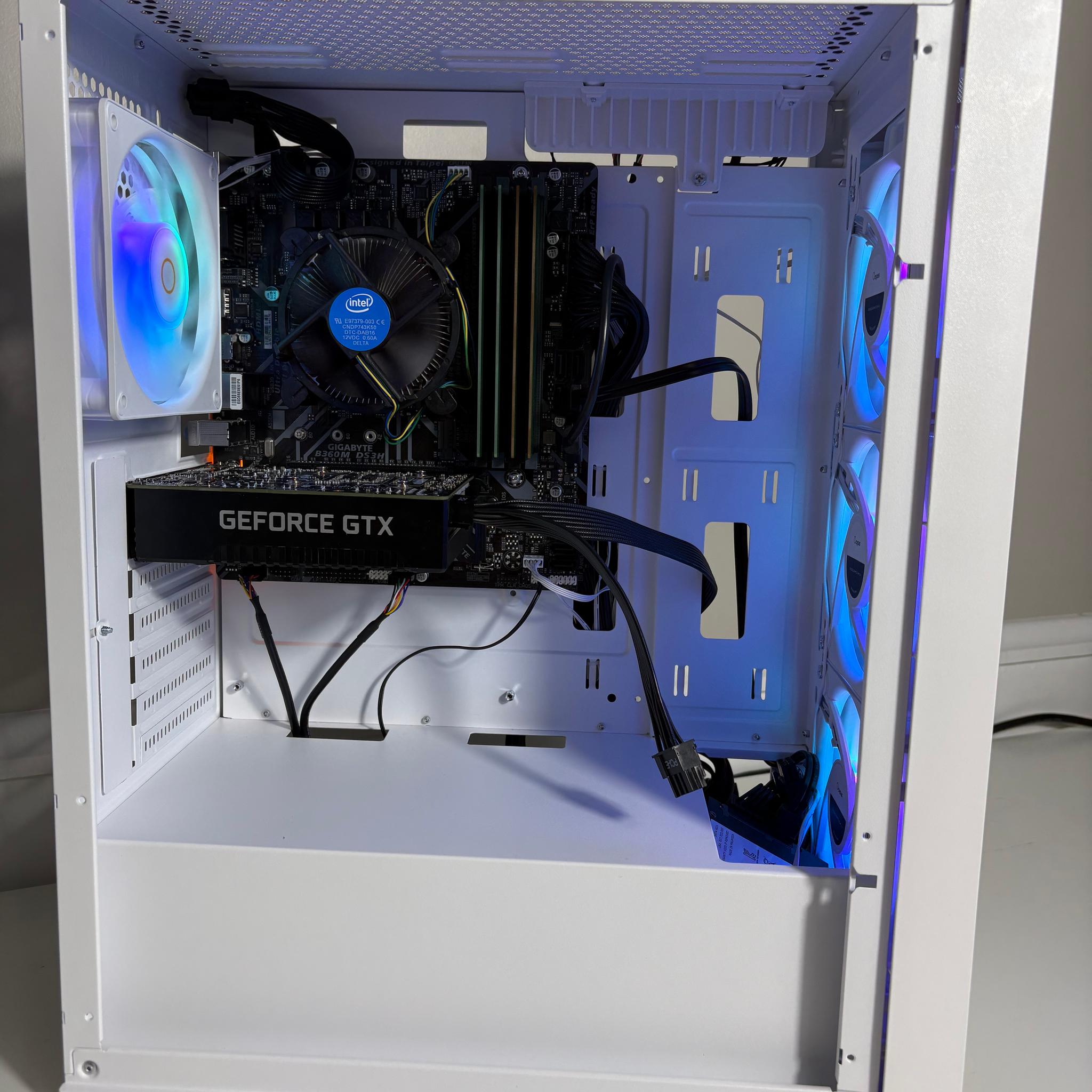 Glacier Valley (V5) Gaming PC - Intel Core i5 8500, GTX 1660, 16GB