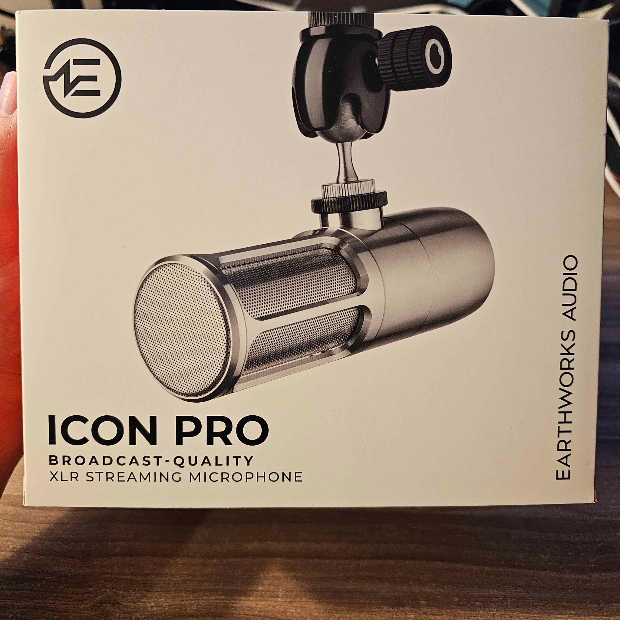 Earthworks Icon Pro XLR Streaming Microphone