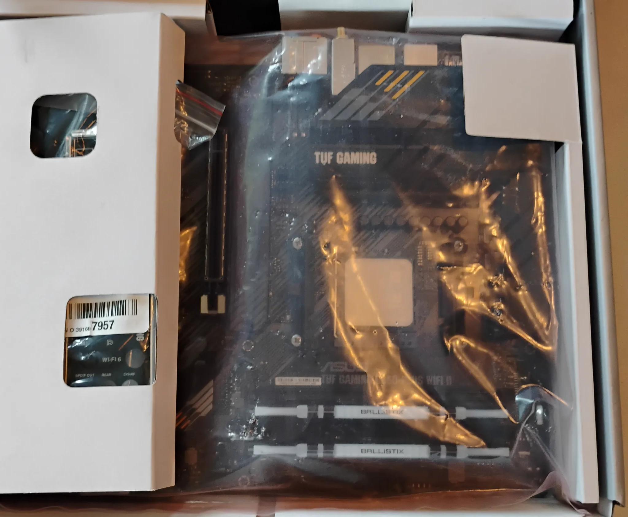 🦾 TUF GAMING B550-PLUS WIFI II Motherboard 🦾 PCIe 4.0 | Wi-Fi 6 | USB 3.2 Gen2 | 2.5 Gb Eth | AM4
