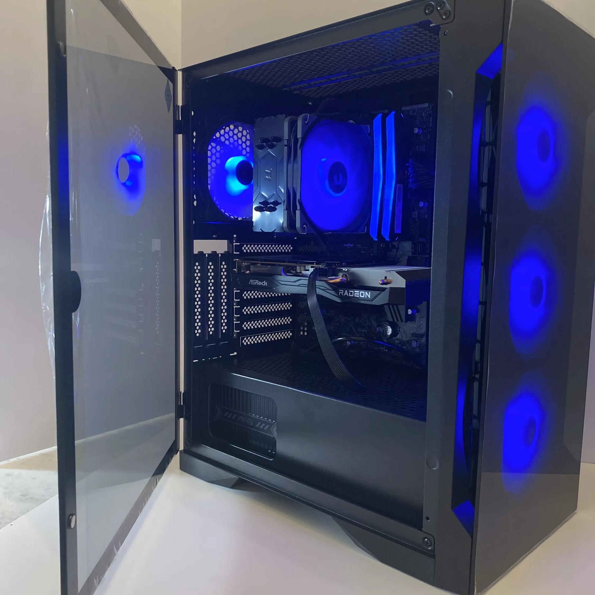 Great Value and Performance 1080p Gaming PC! – Intel i7-9700K | RX 6600 | 16GB RAM | 1TB SSD