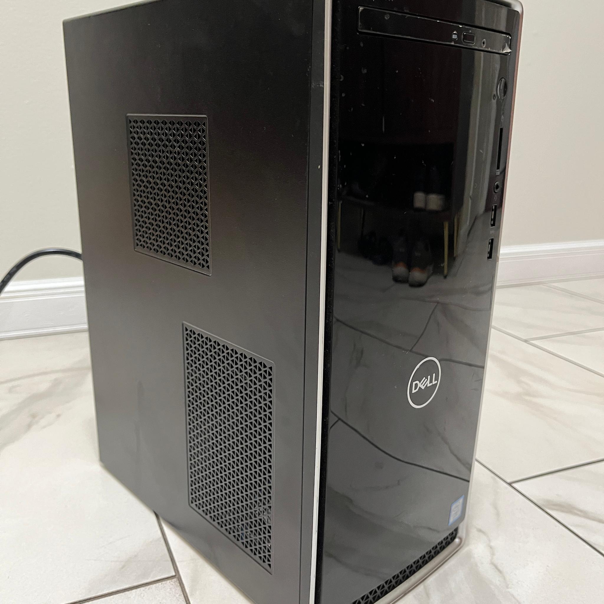 NVIDIA GTX 1650 4GB, Intel i3-8100, 12GB RAM, 1 TB Storage, Dell Gaming PC w/ Wi-Fi & BT