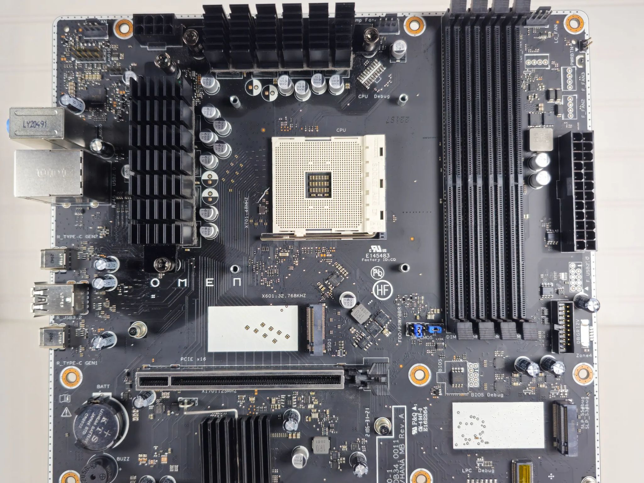 HP Omen AM4 Motherboard