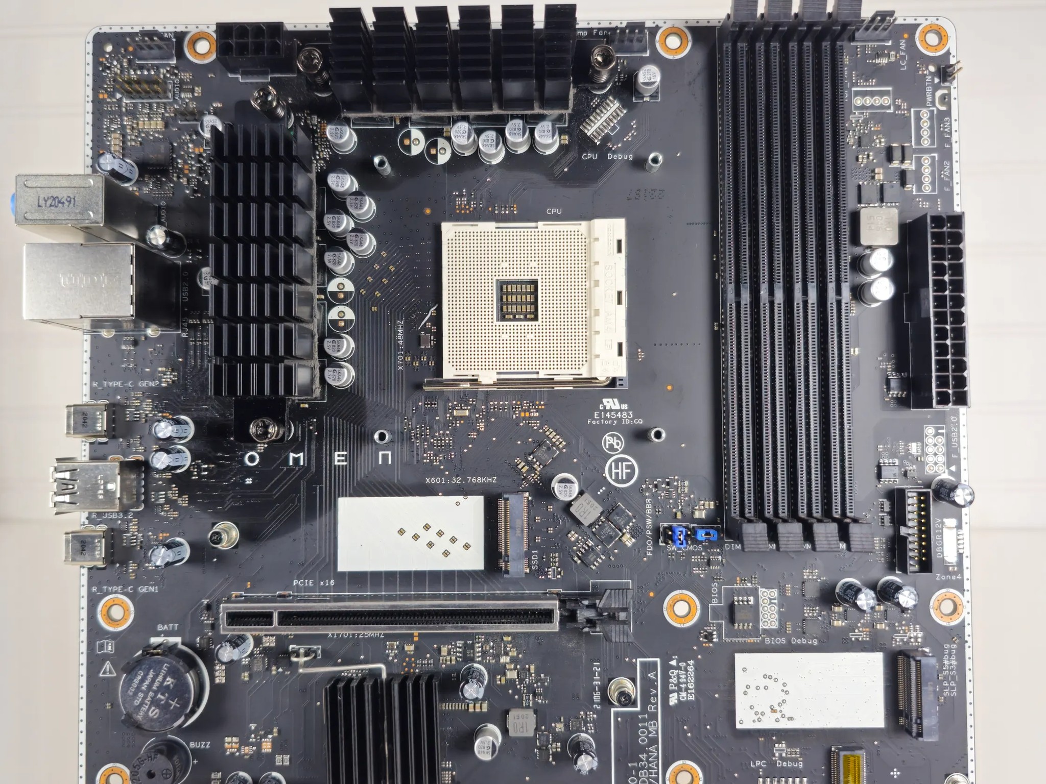 HP Omen AM4 Motherboard