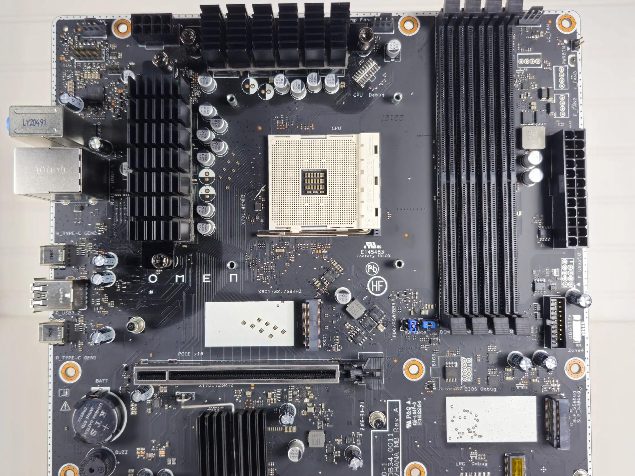 HP Omen AM4 Motherboard