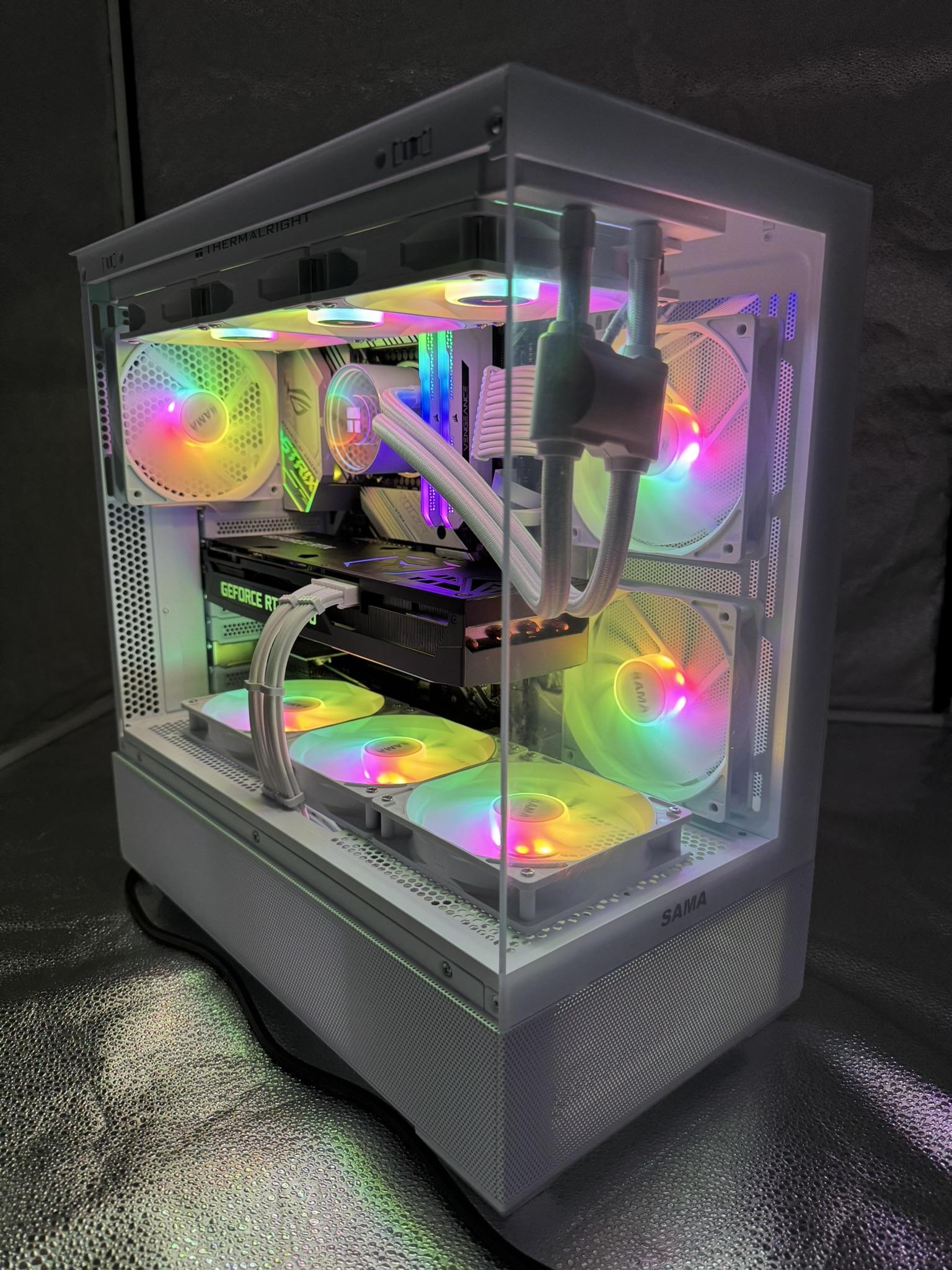 RTX 3080 | INTEL 10900K | Gaming PC | Workstation | 32GB | WIFI | WHITE