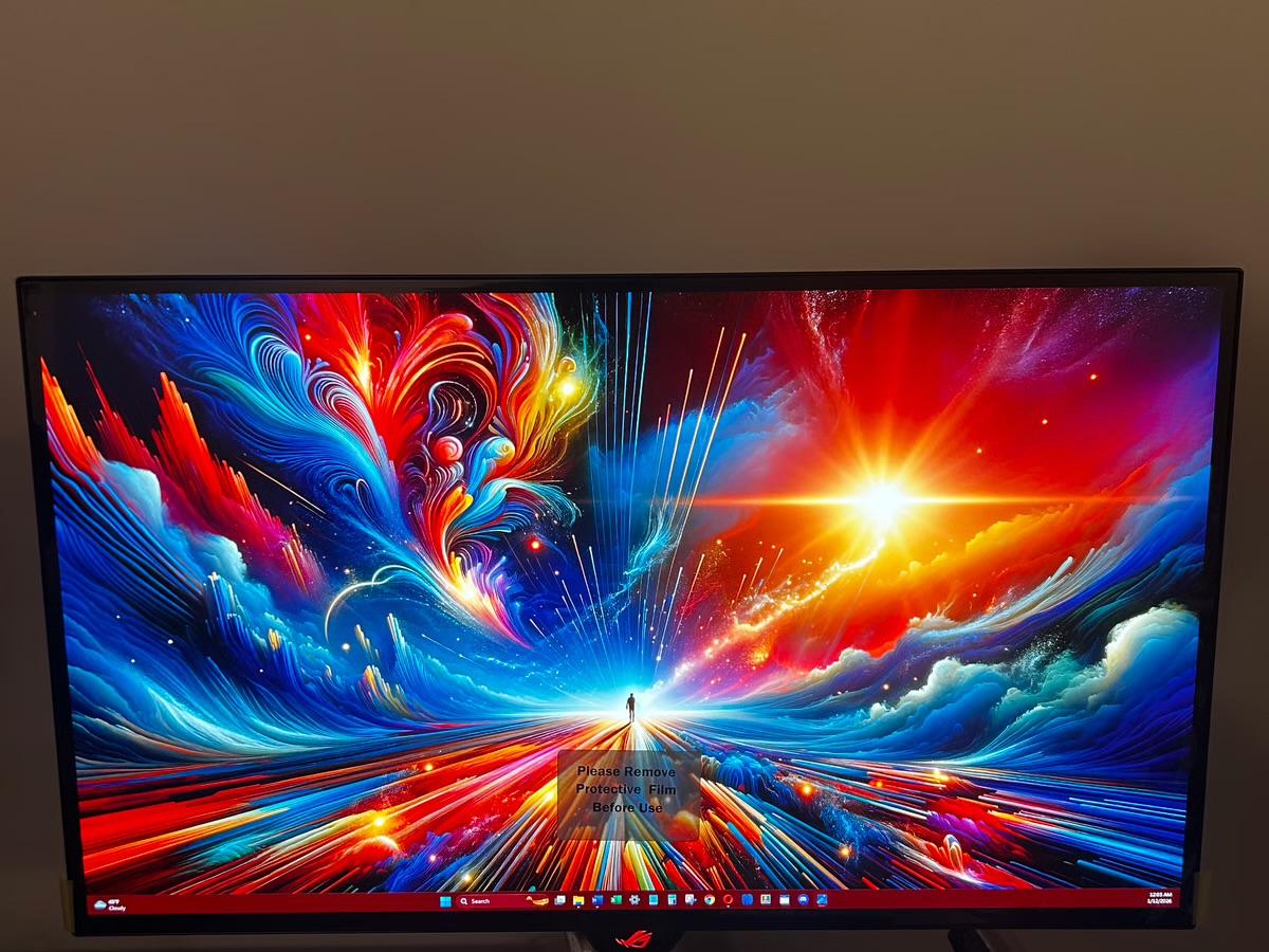 ASUS ROG 27” WOLED (240hz) 2560x1440 Resolution Gaming Monitor (XG27AQDMG)