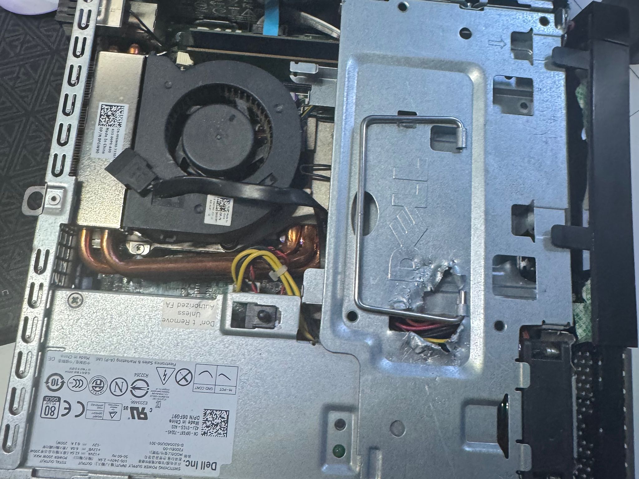 Dell Optiplex 7019 USFF PC - i5 6GB DDR3 - No OS / HDD