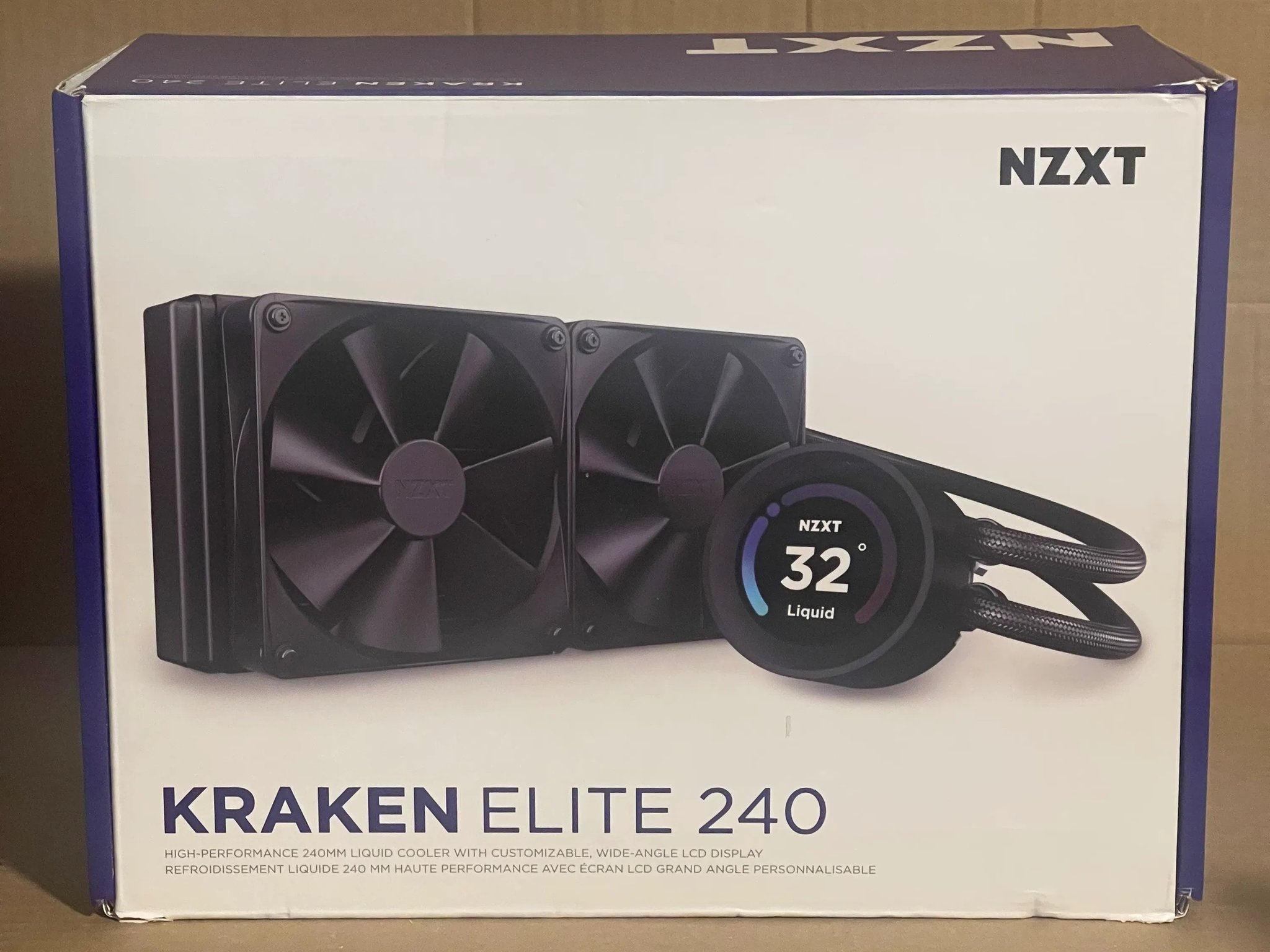 Used, NZXT Kraken Elite 240 AIO