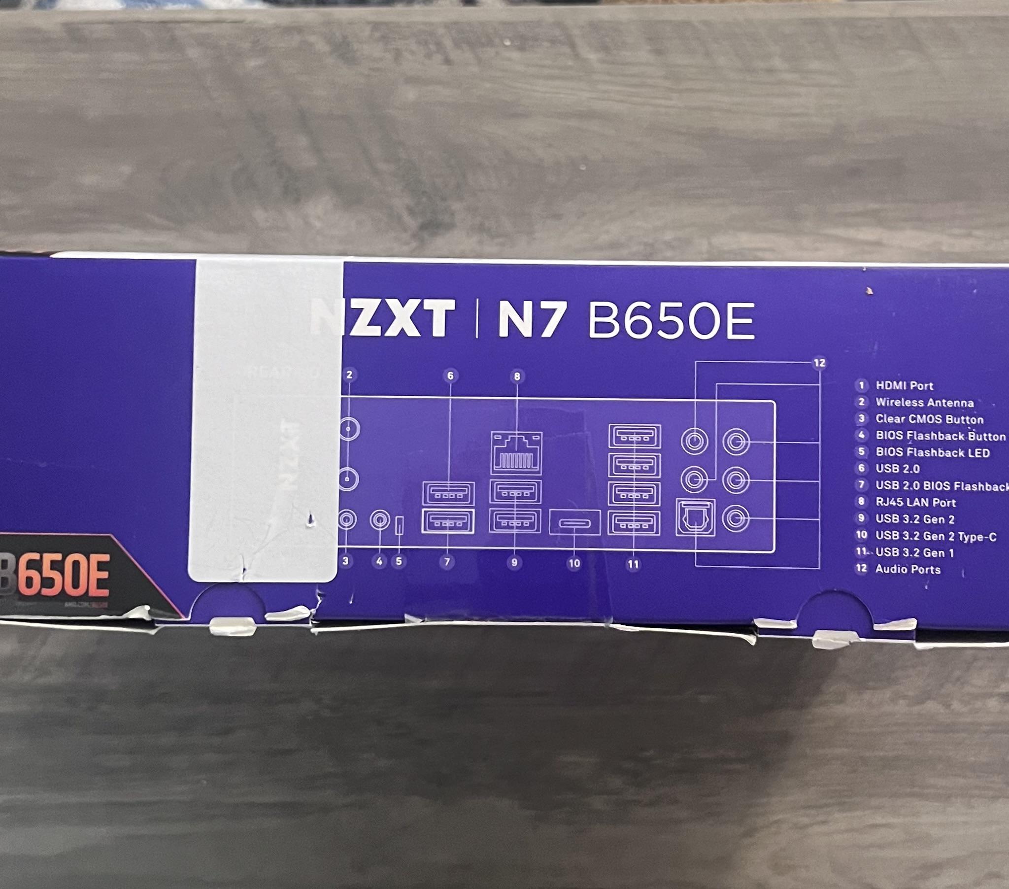 SALE! Open Box Deal - BNIB - NZXT N7 B650E (Black)