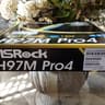 NEW ASRock Intel H97M Pro4 Motherboard, complete, sealed in original retail box
