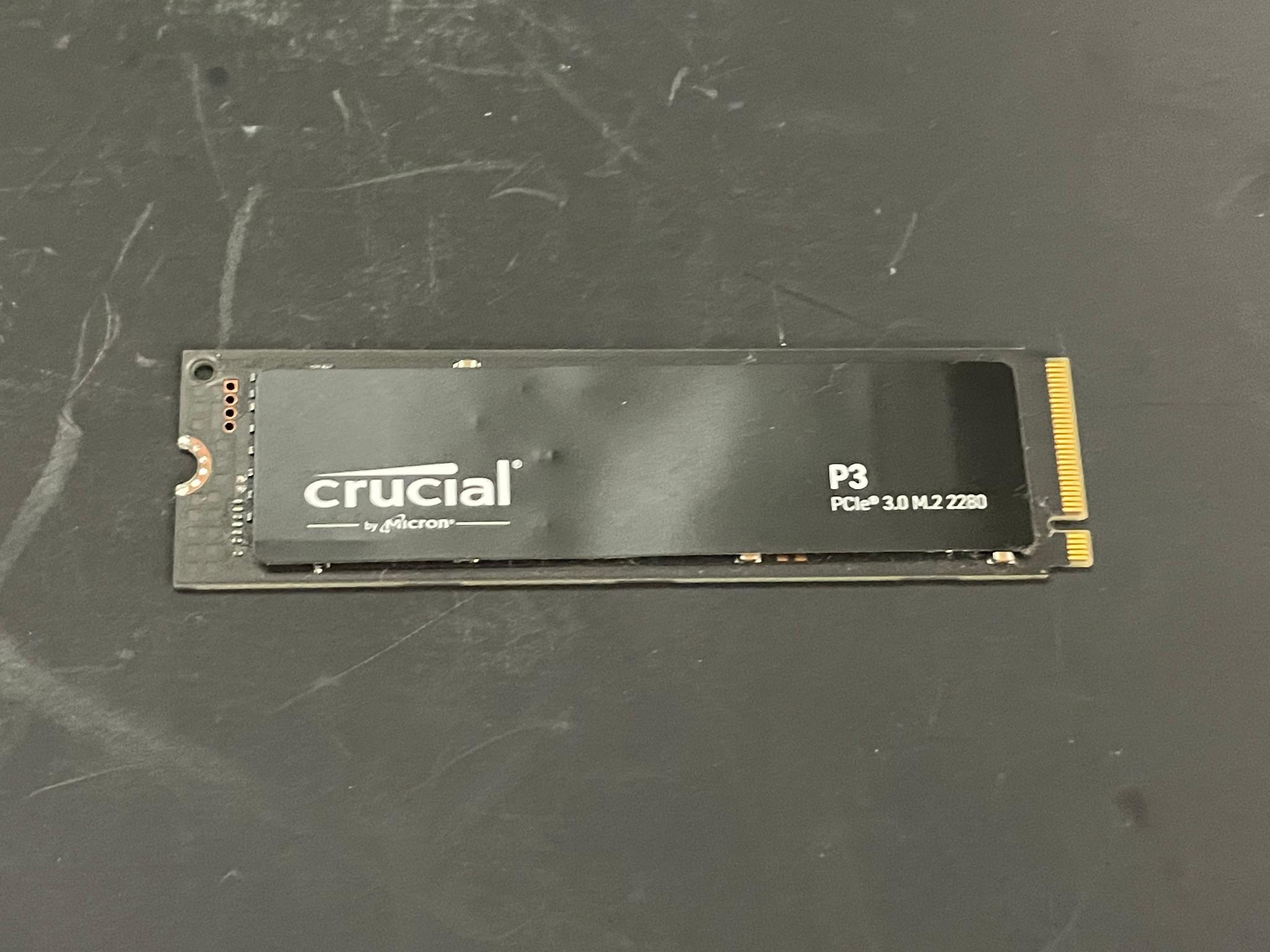 Crucial P3 1TB NVME SSD | **Read Description | Free Shipping