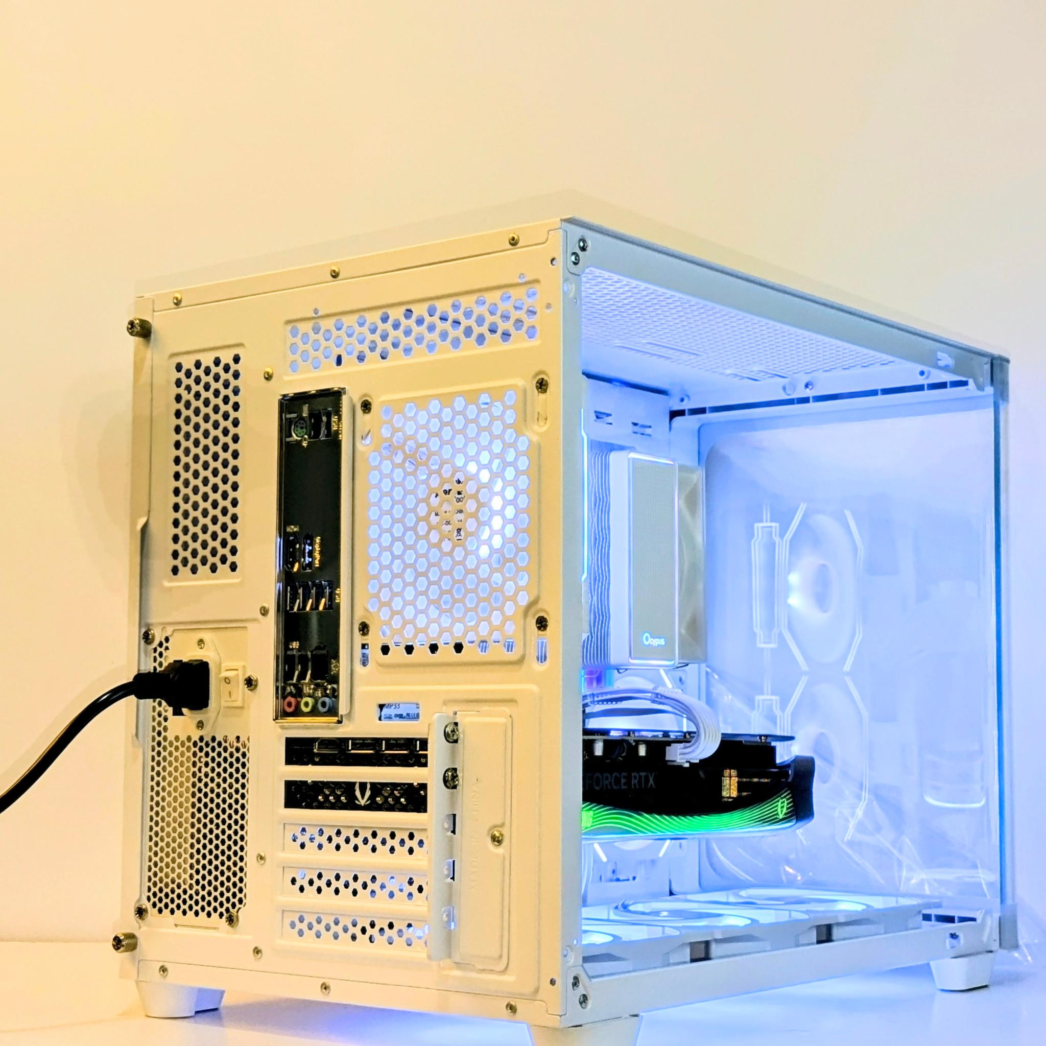 1440P/4K Gaming Beast🔥⚪|RTX 4070TI|32GB RAM|Ryzen 9|2TB Storage|Wi-Fi+ BT| Windows 11