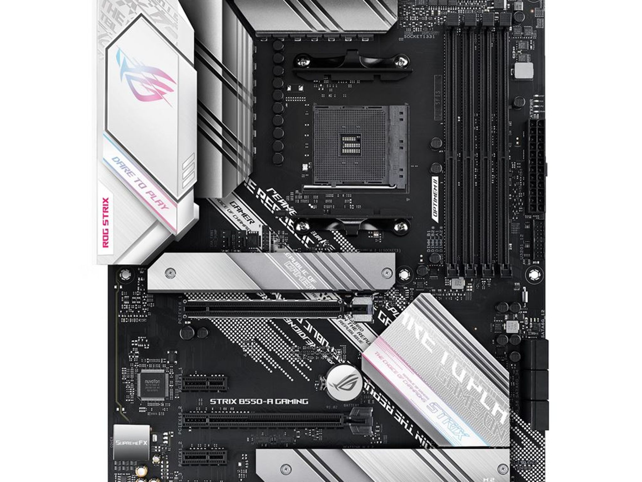 ASUS ROG STRIX B550-A GAMING AMD Socket AM4 ATX M.2 Desktop Motherboard A