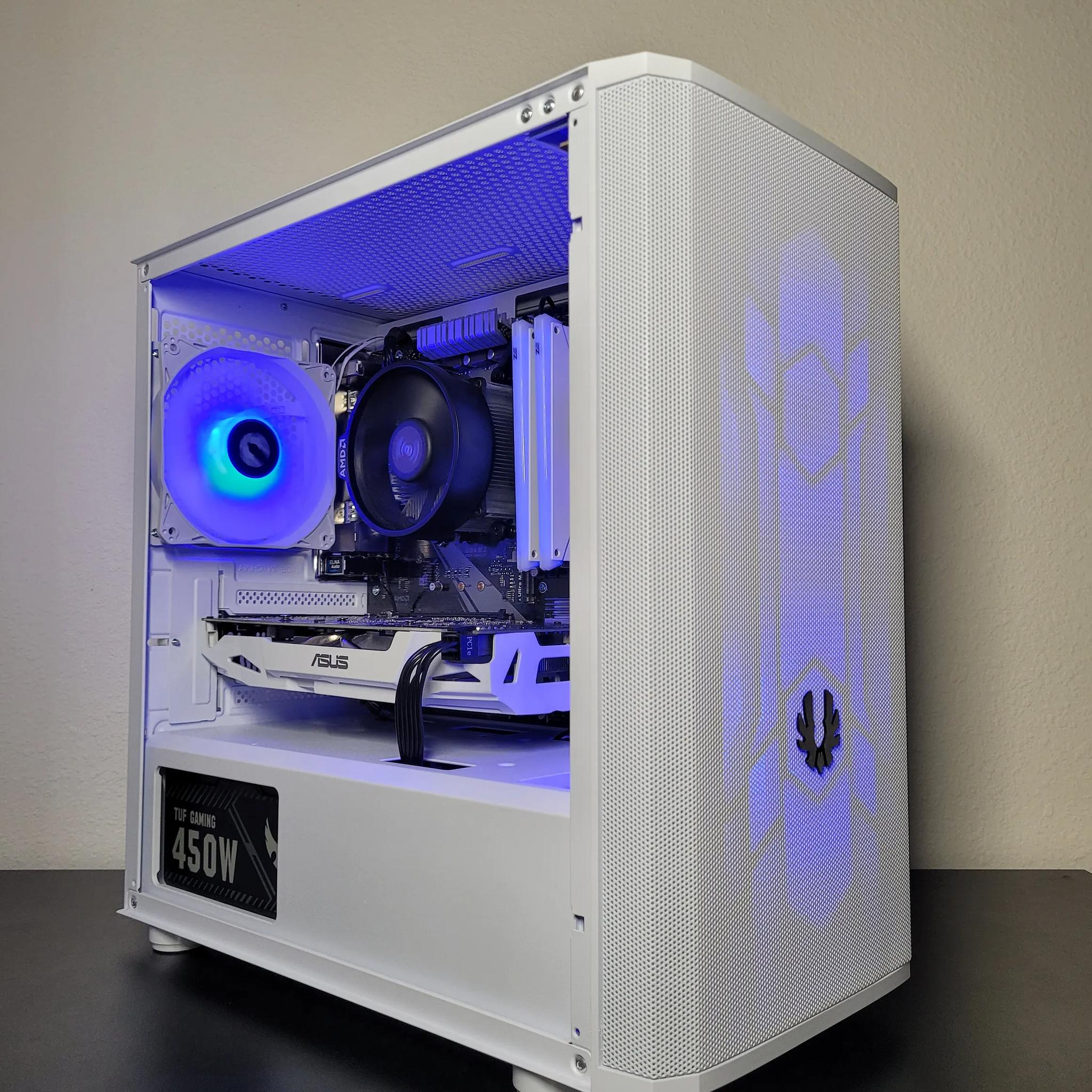 Entry White Gaming PC // Ryzen 7 1700 // GTX 1060 6GB // 16GB DDR4 // 1TB SSD // WI-FI