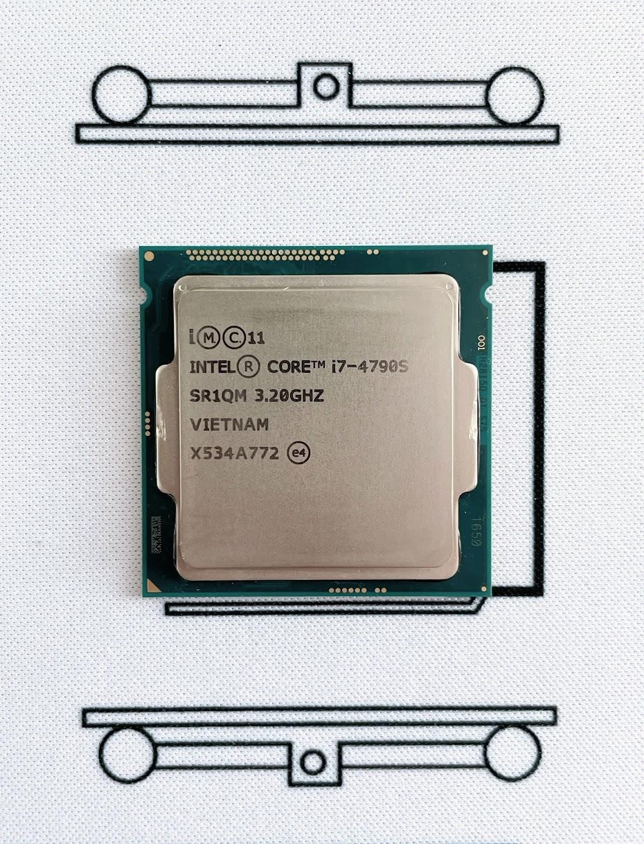 Intel i7-4790s 3.20GHz Quad-Core 8MB LGA1150 CPU Processor SR1QM 65W